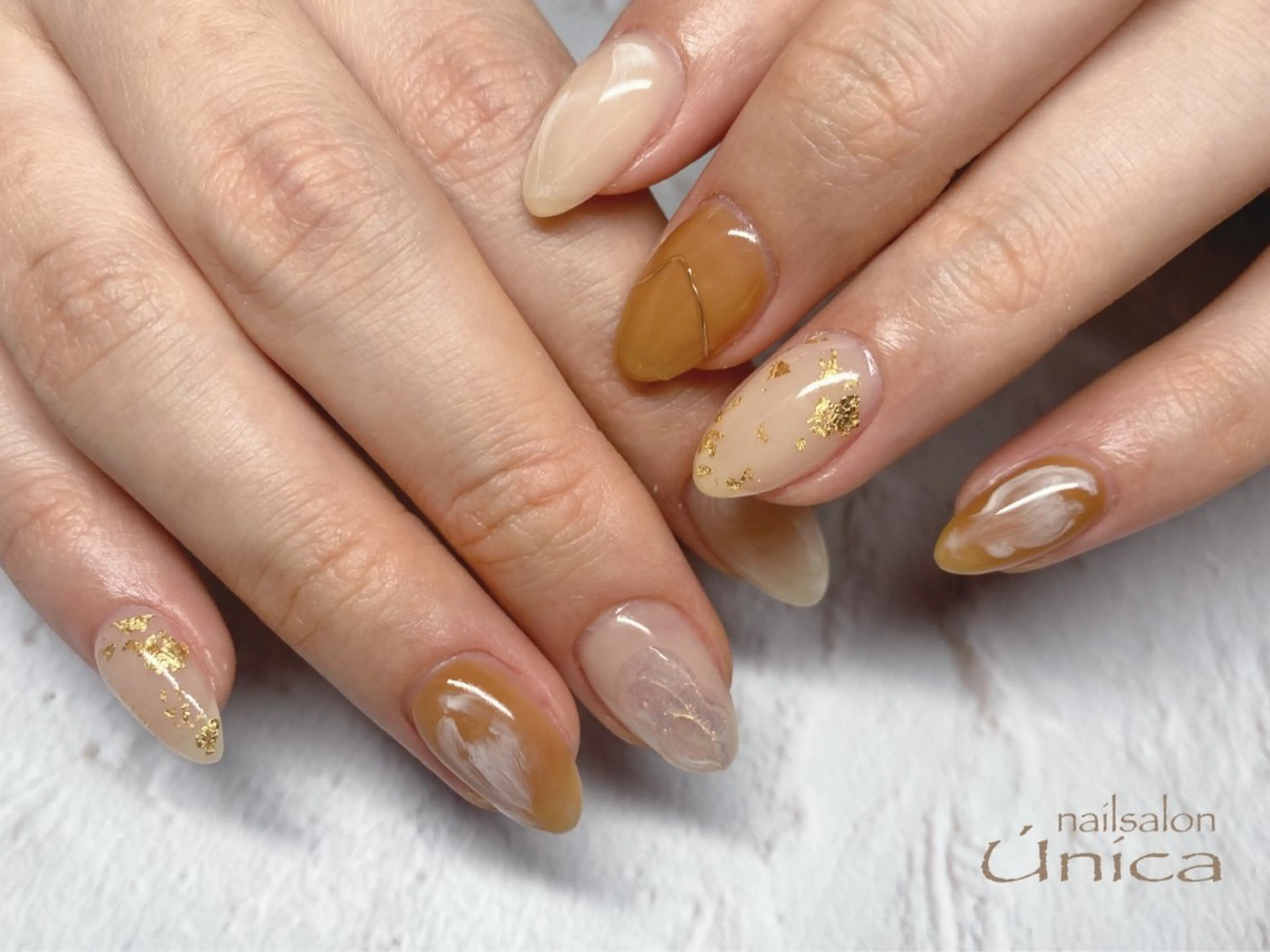 ネイル ハンドネイル nailsalon Única　ウニカのネイルデザイン