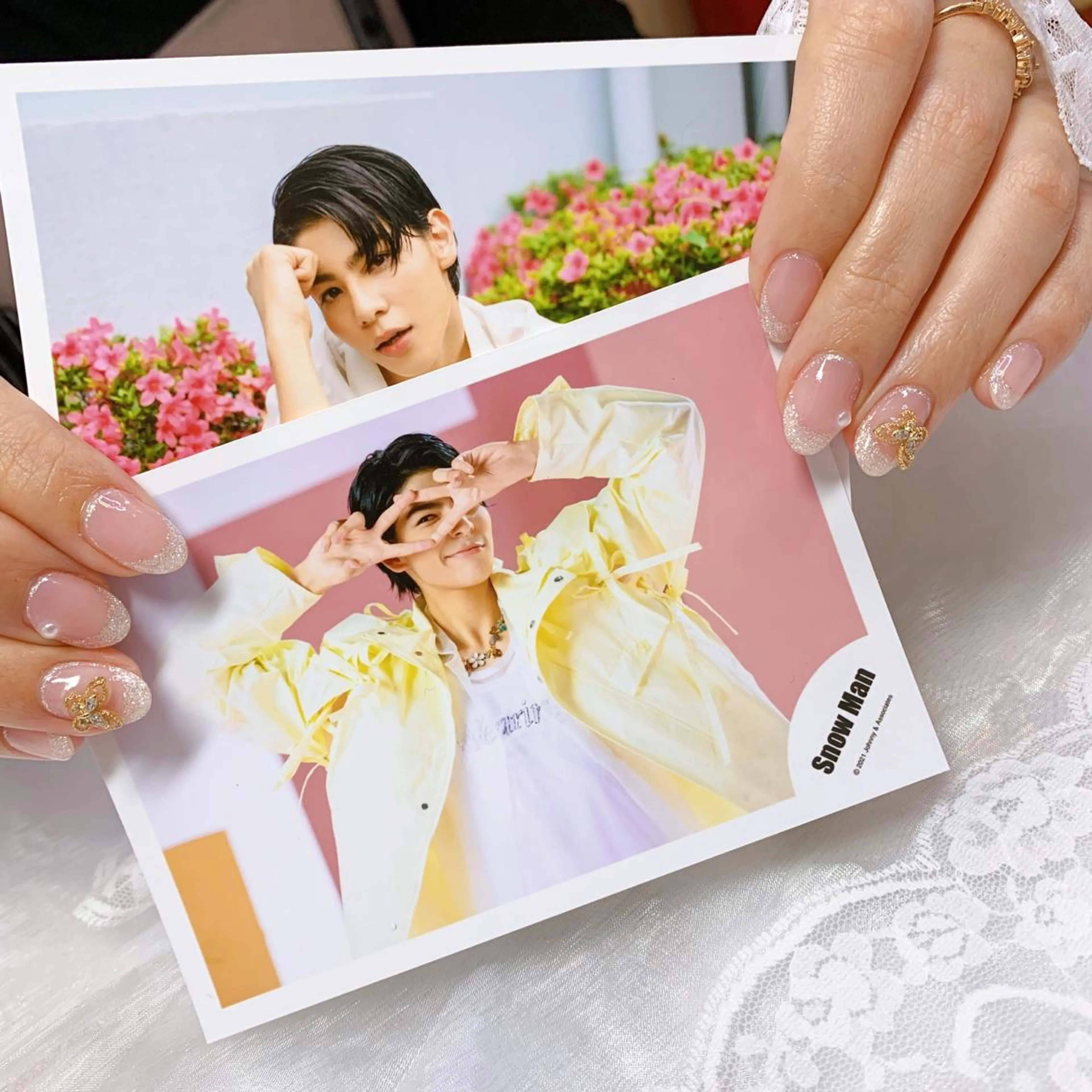 ネイル ハンドネイル La neige* yuki 🥯🍑のネイルデザイン