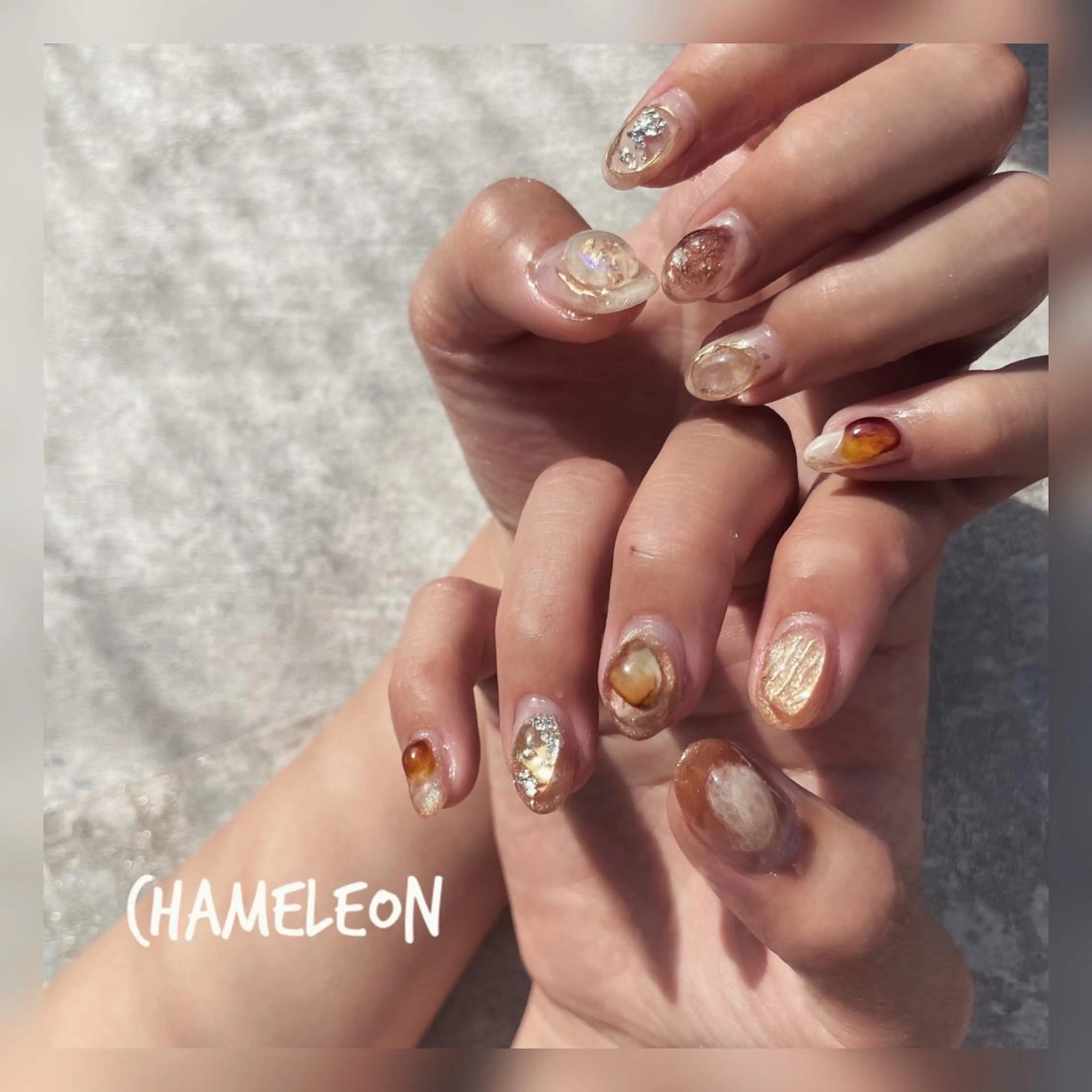 ネイル 【カメレオン】 上村 祥子のヘアスタイル