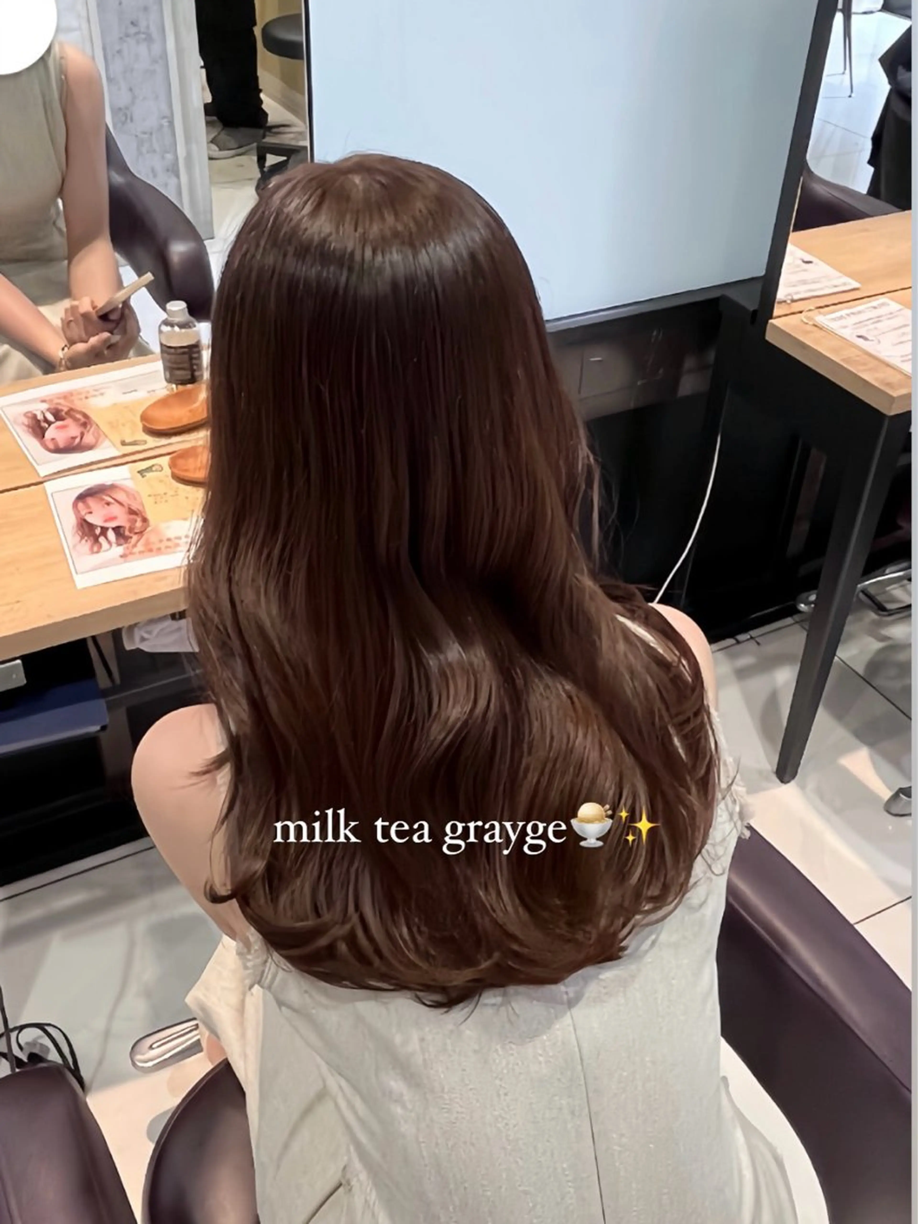 ロング カラー カット ヘアカラー トリートメント 🩰モテ艶girly ヘア🪽彩香‎🪡⟡のヘアスタイル