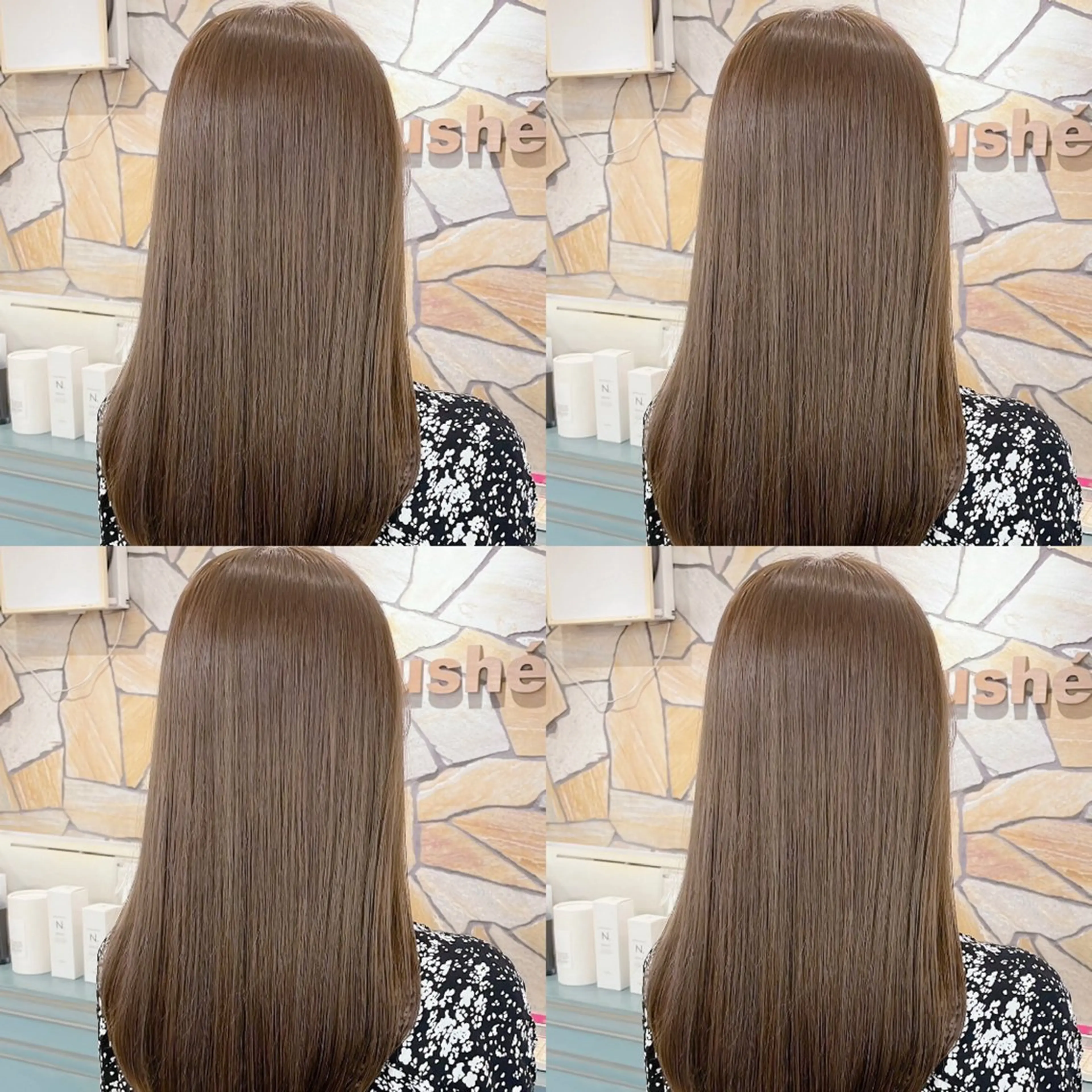 ロング カラー カット ヘアカラー トリートメント 韓国レイヤー× 透明感 ひかるのヘアスタイル