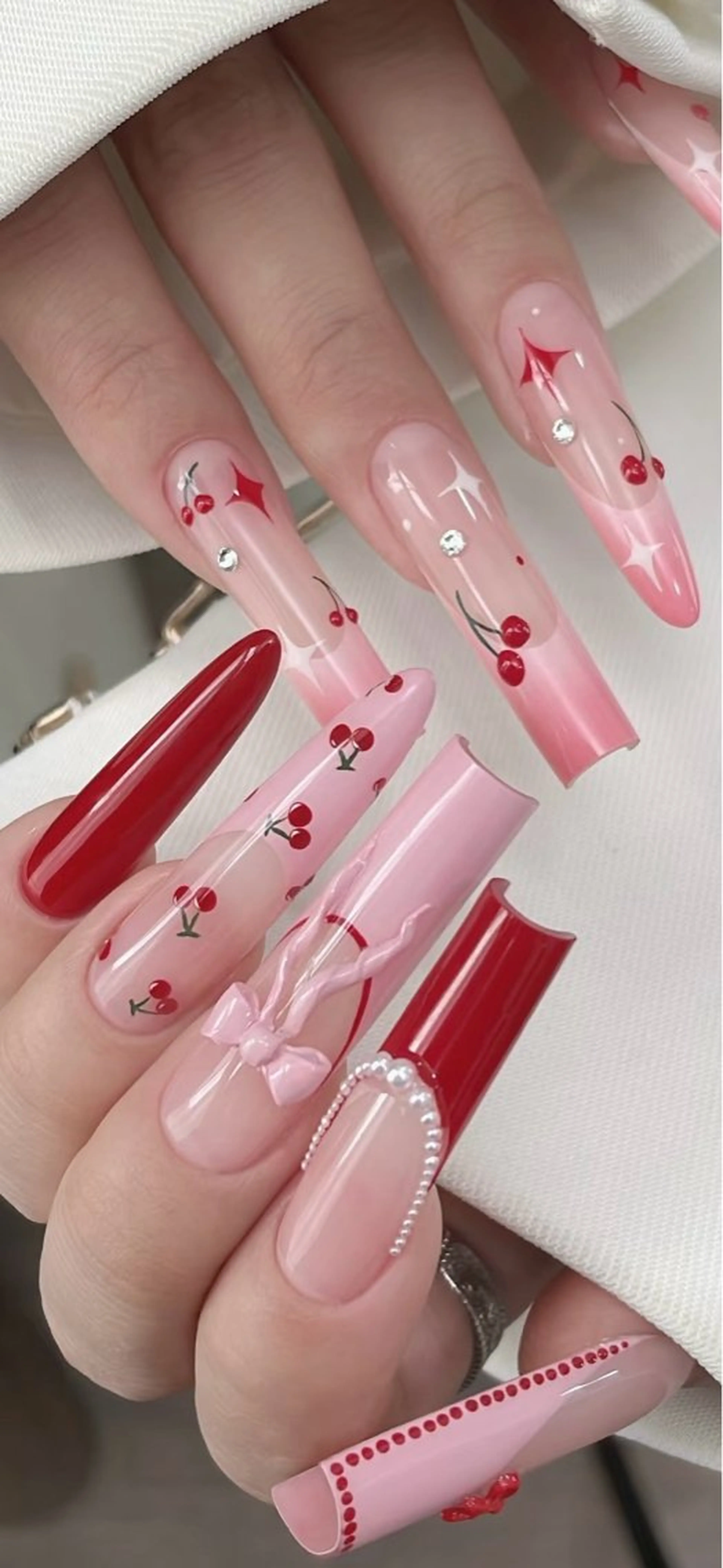 ネイル 長さ出し hello.nail所属・Horie 雪のネイルデザイン