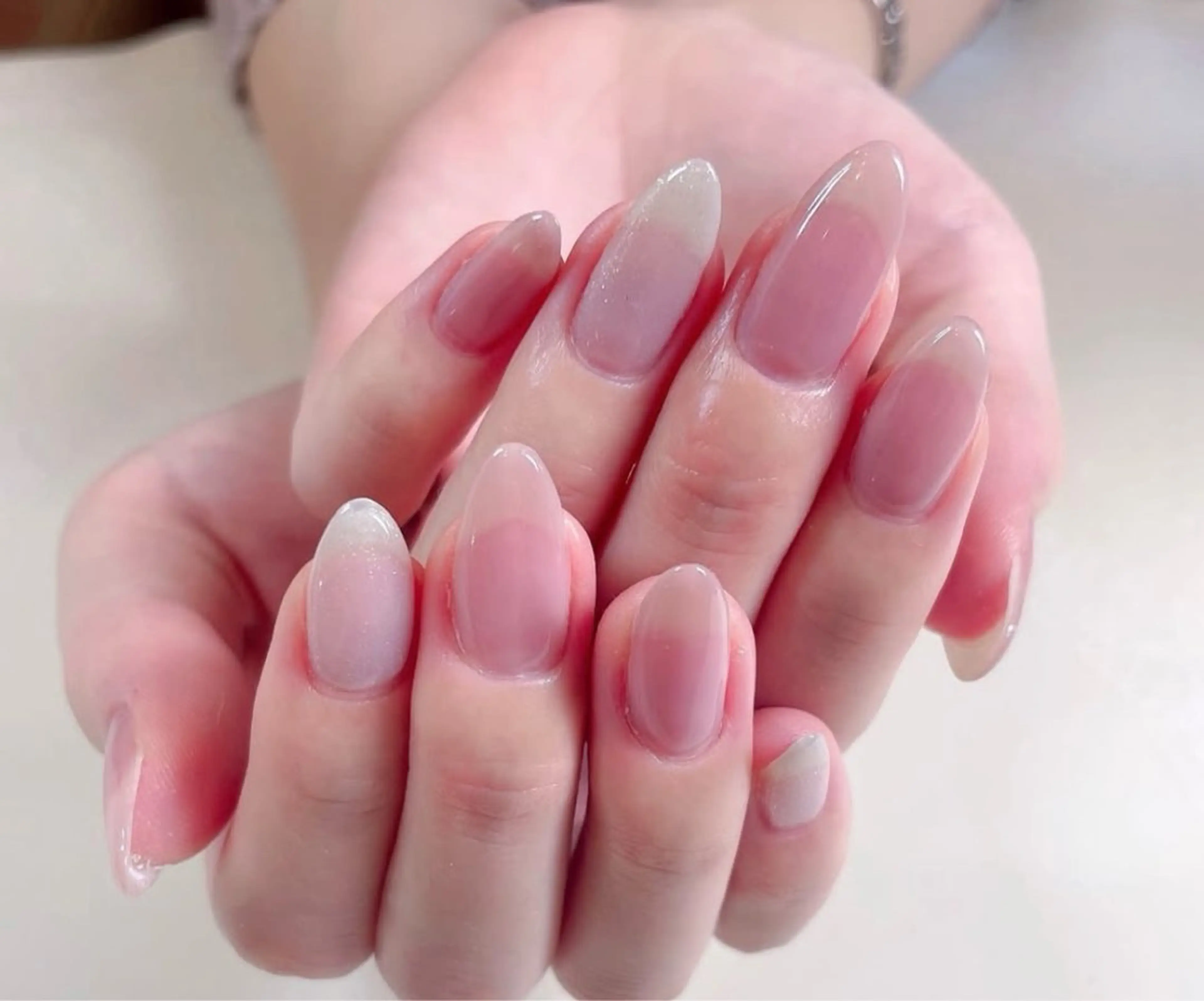 ハンドネイル💅ワンカラー🌟の写真
