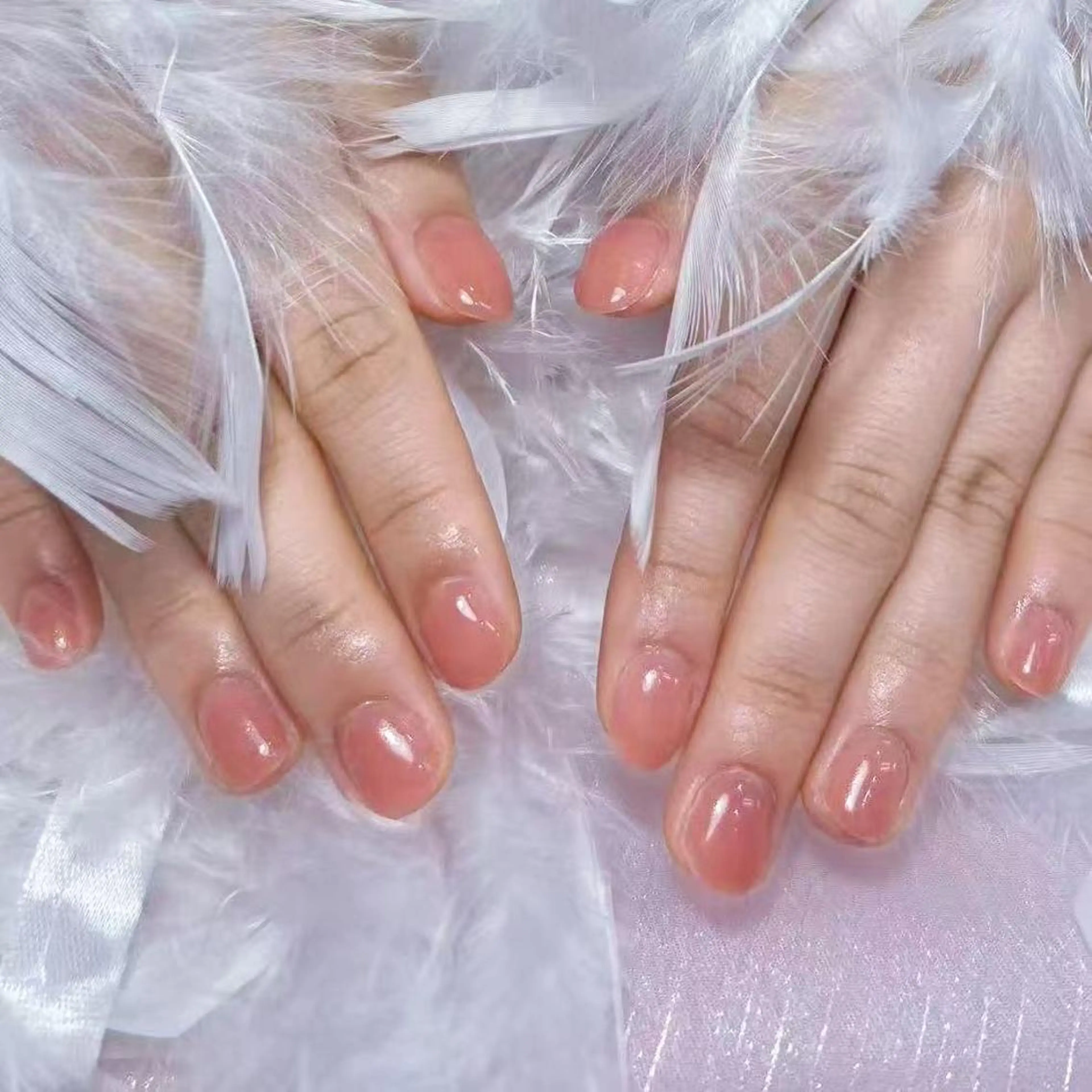 ネイル アートネイル オーロラネイル ガーリー キラキラネイル 韓国ネイル ハンドネイル DIAMOND Nail🥇のネイルデザイン