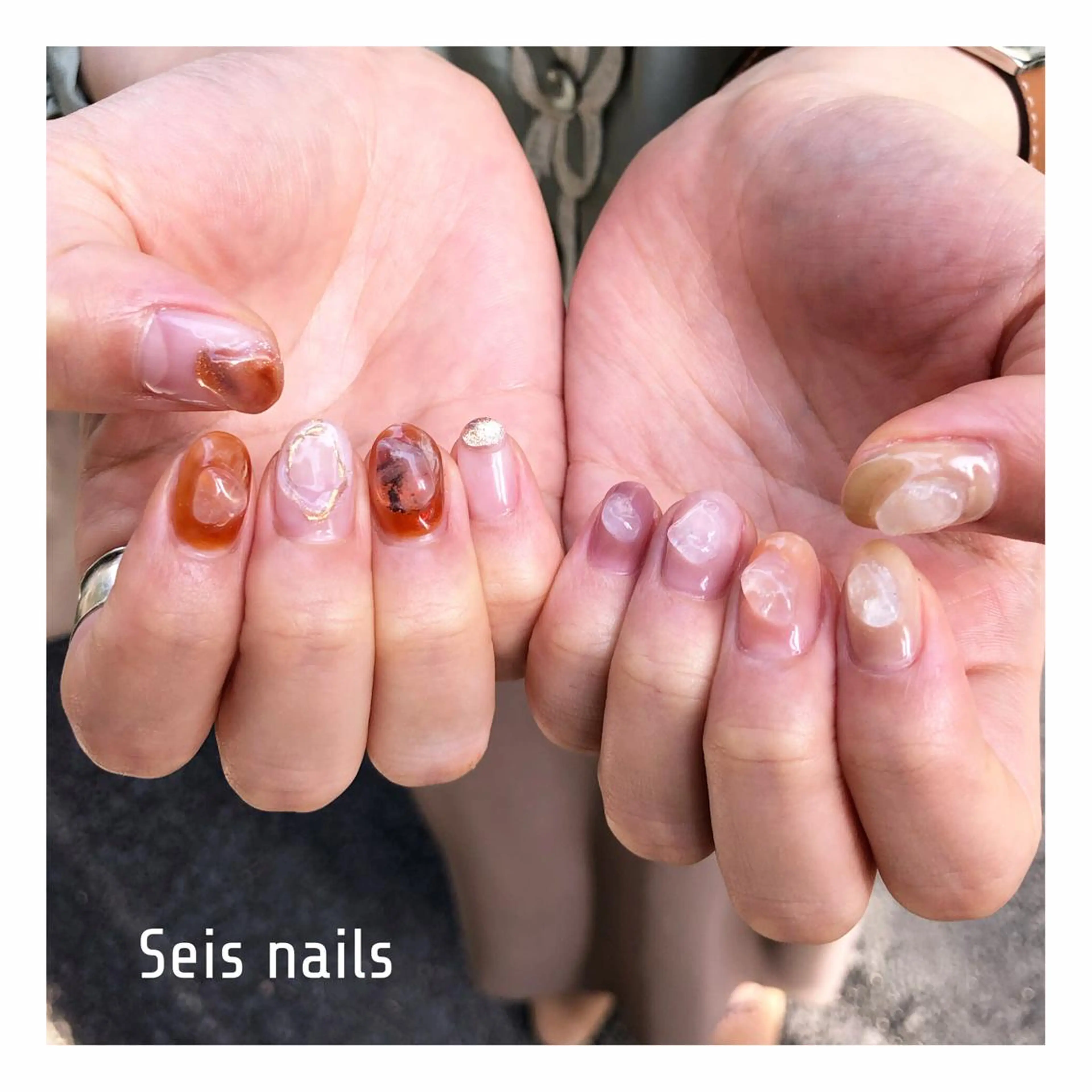ネイル ハンドネイル Seis Shihoのネイルデザイン