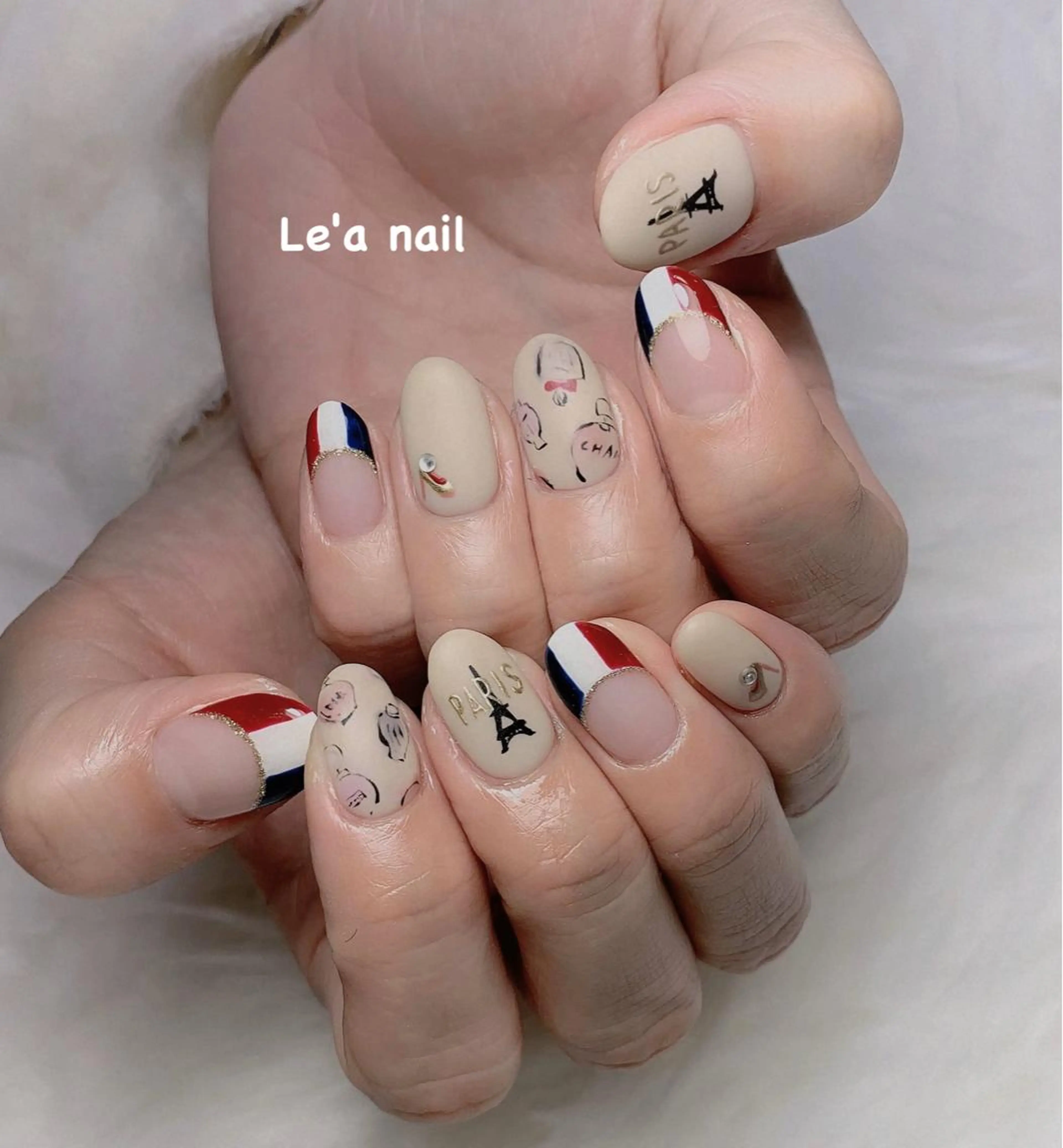 ネイル 'mm所属・'mm  (ミリ) ＭＡＮＡＭＩのネイルデザイン