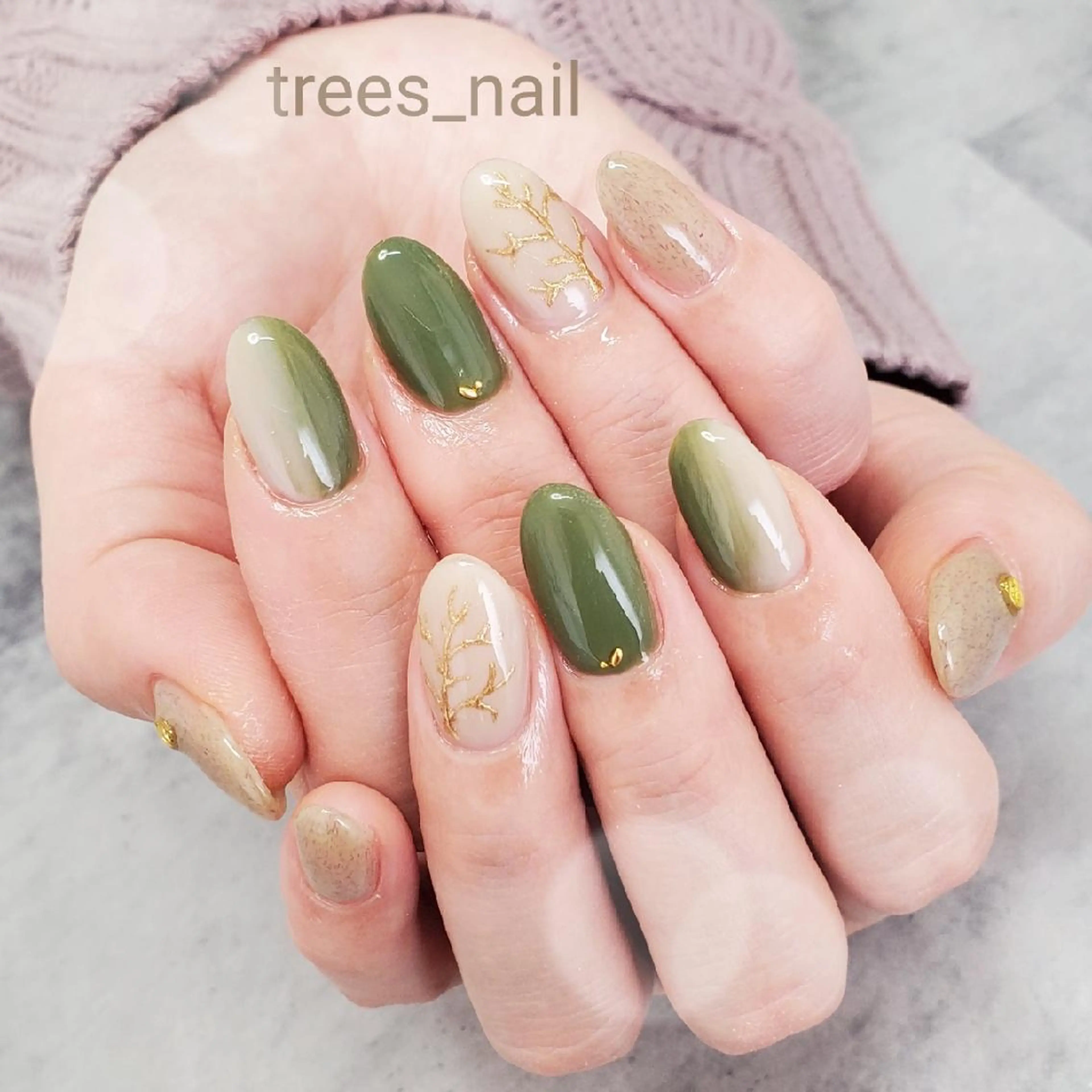 ネイル trees_ nailのネイルデザイン