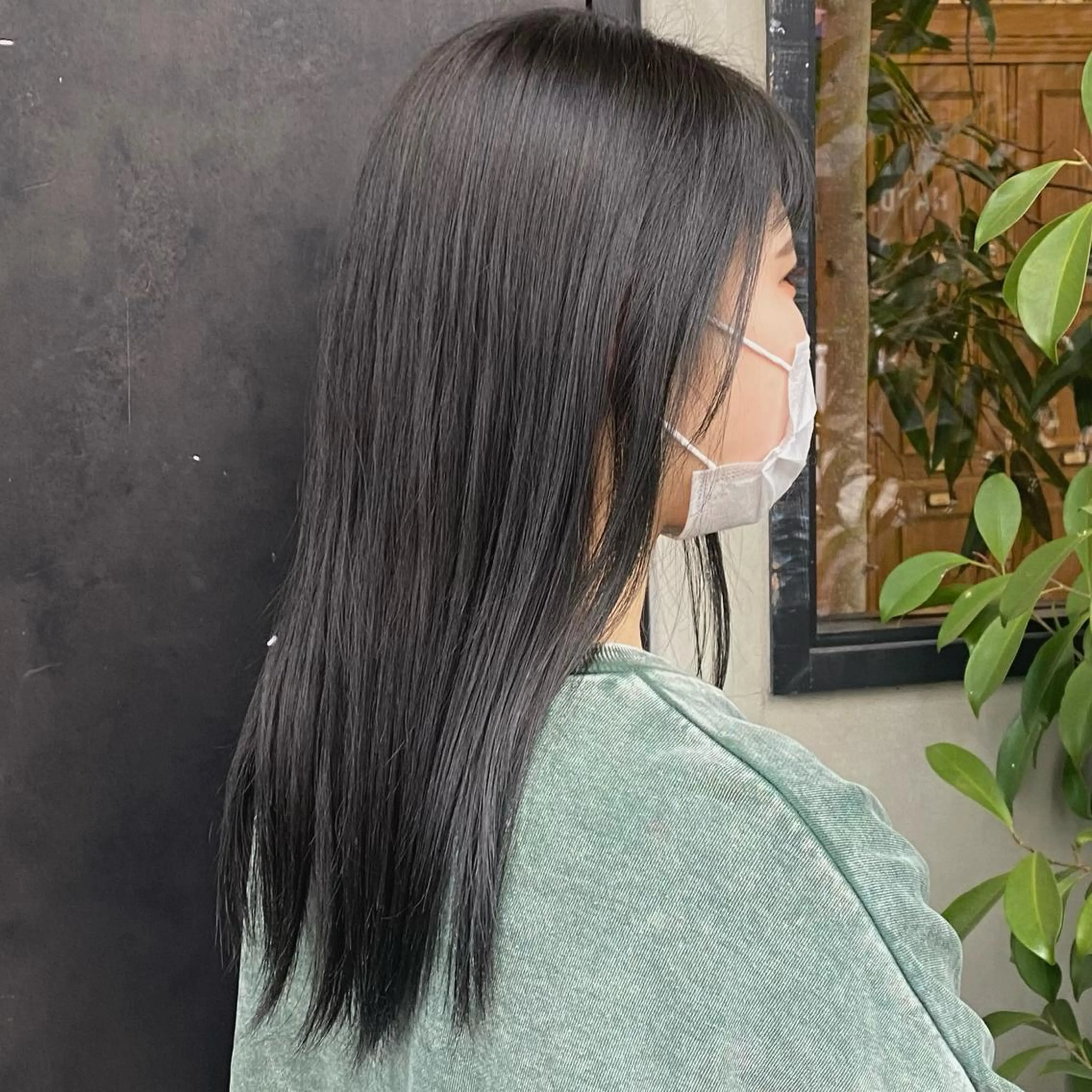 ロング カラー カット ヘアカラー トリートメント 比嘉 陽のヘアスタイル