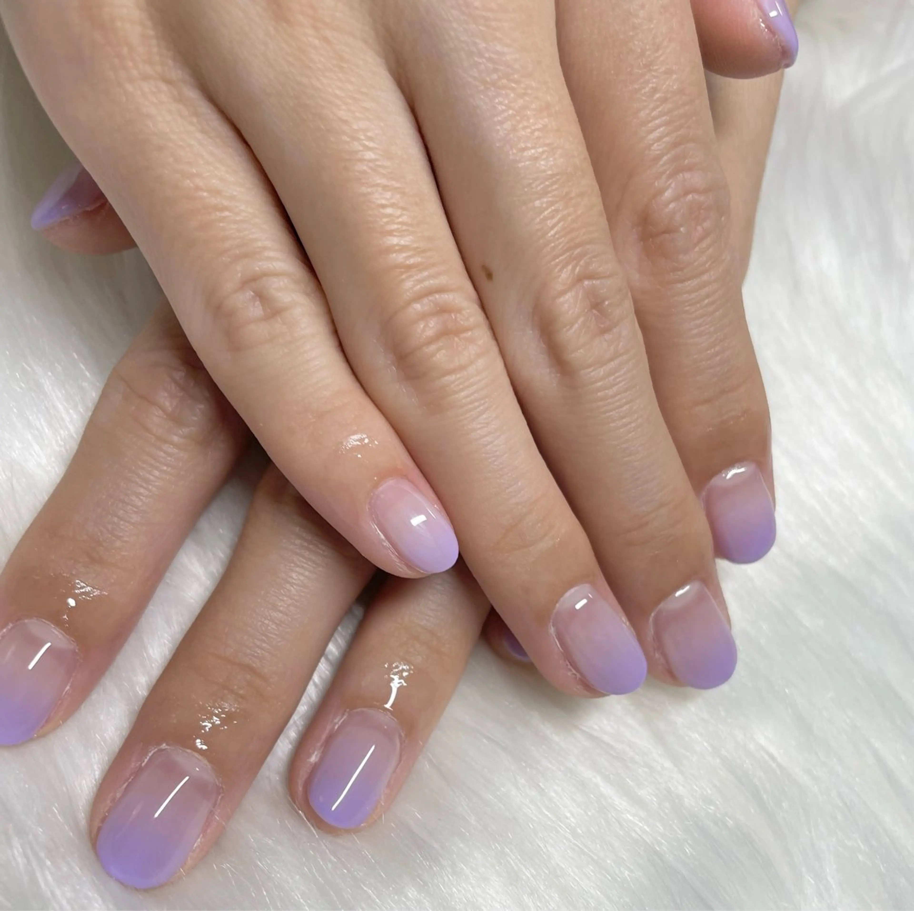 ネイル フットネイル フレンチネイル ジェルネイル グラデーション 韓国ネイル private salon fee所属・nail salon feeゆりかのネイルデザイン