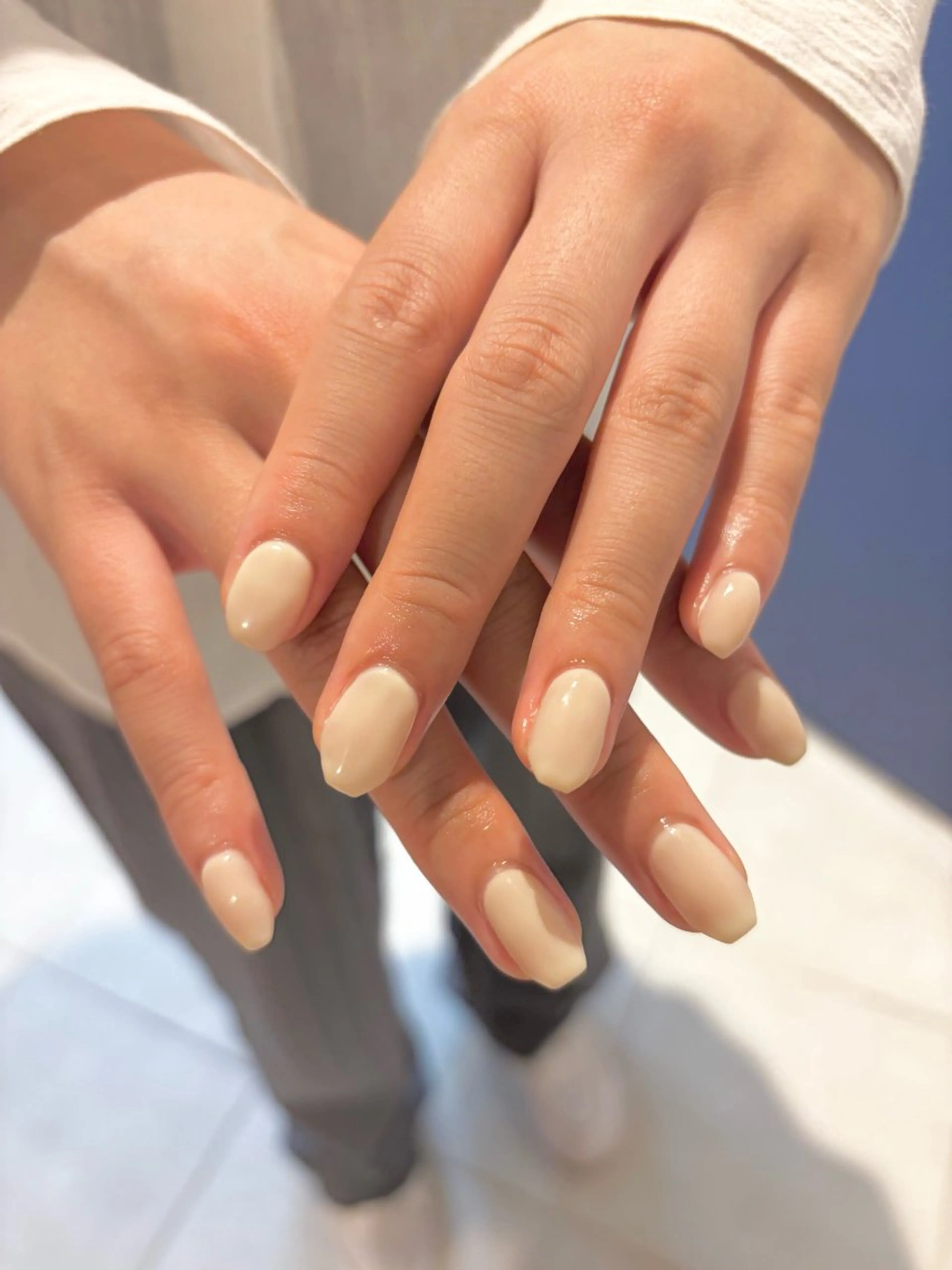 ネイル ワンカラーネイル ayaka nail9のネイルデザイン