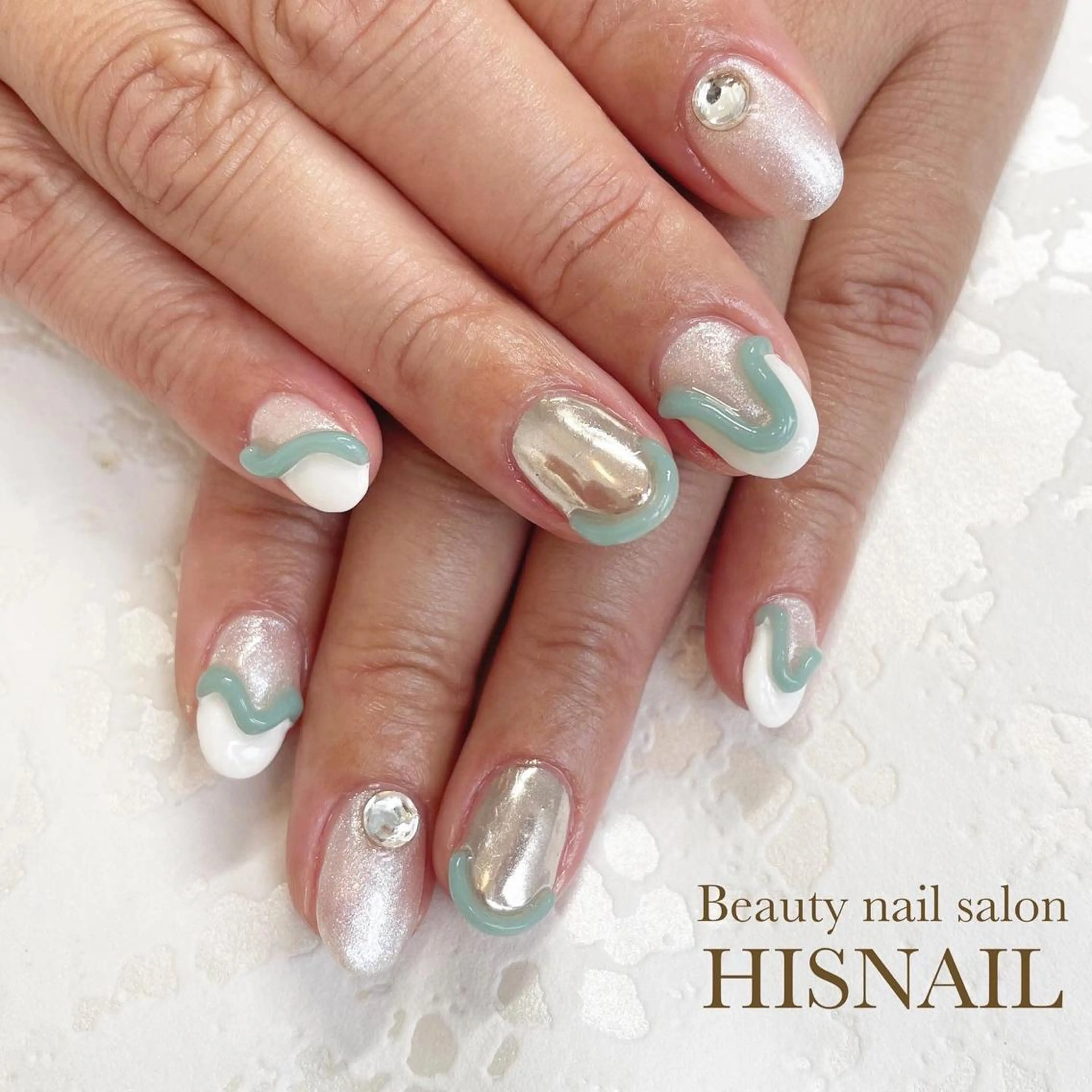 ネイル ハンドネイル Total beauty salon　HISNAIL所属・HISNAIL hisakoのネイルデザイン