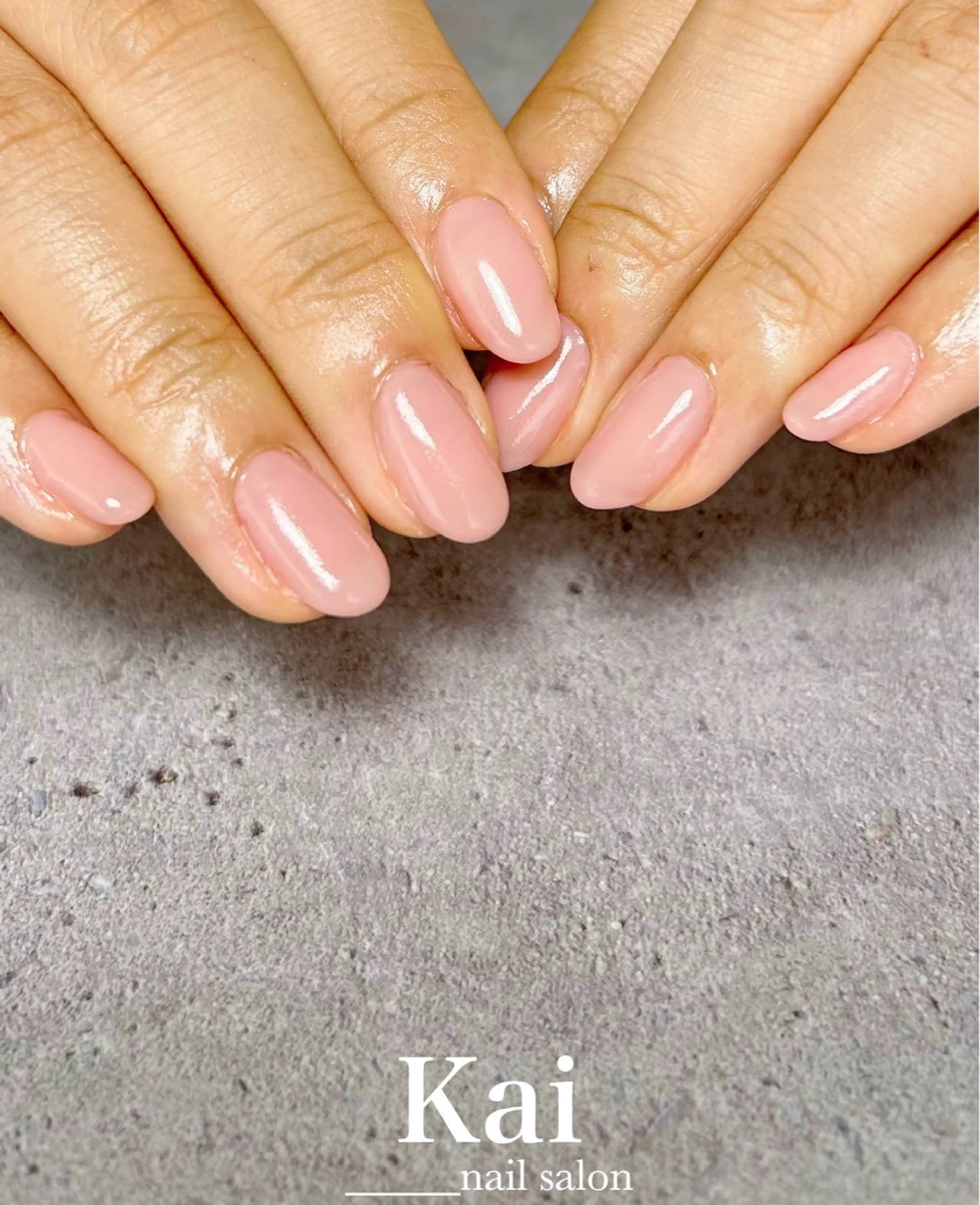 ネイル ガーリー 韓国ネイル ピンク シンプルネイル 冬ネイル ハンドネイル Kai  nail Mayukoのネイルデザイン