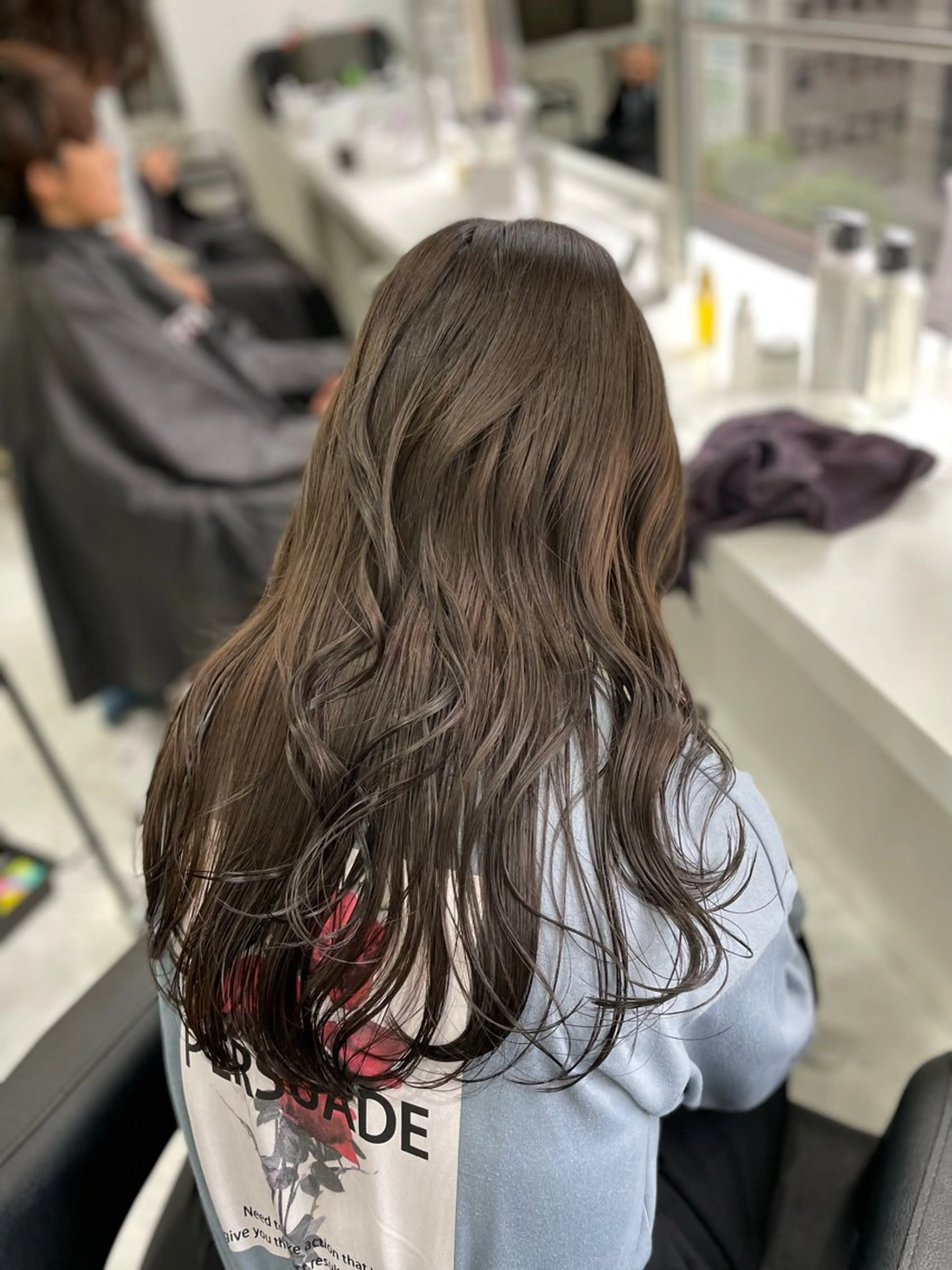 ロング 💍大人デザイン /ハイトーン♡リクトのヘアスタイル