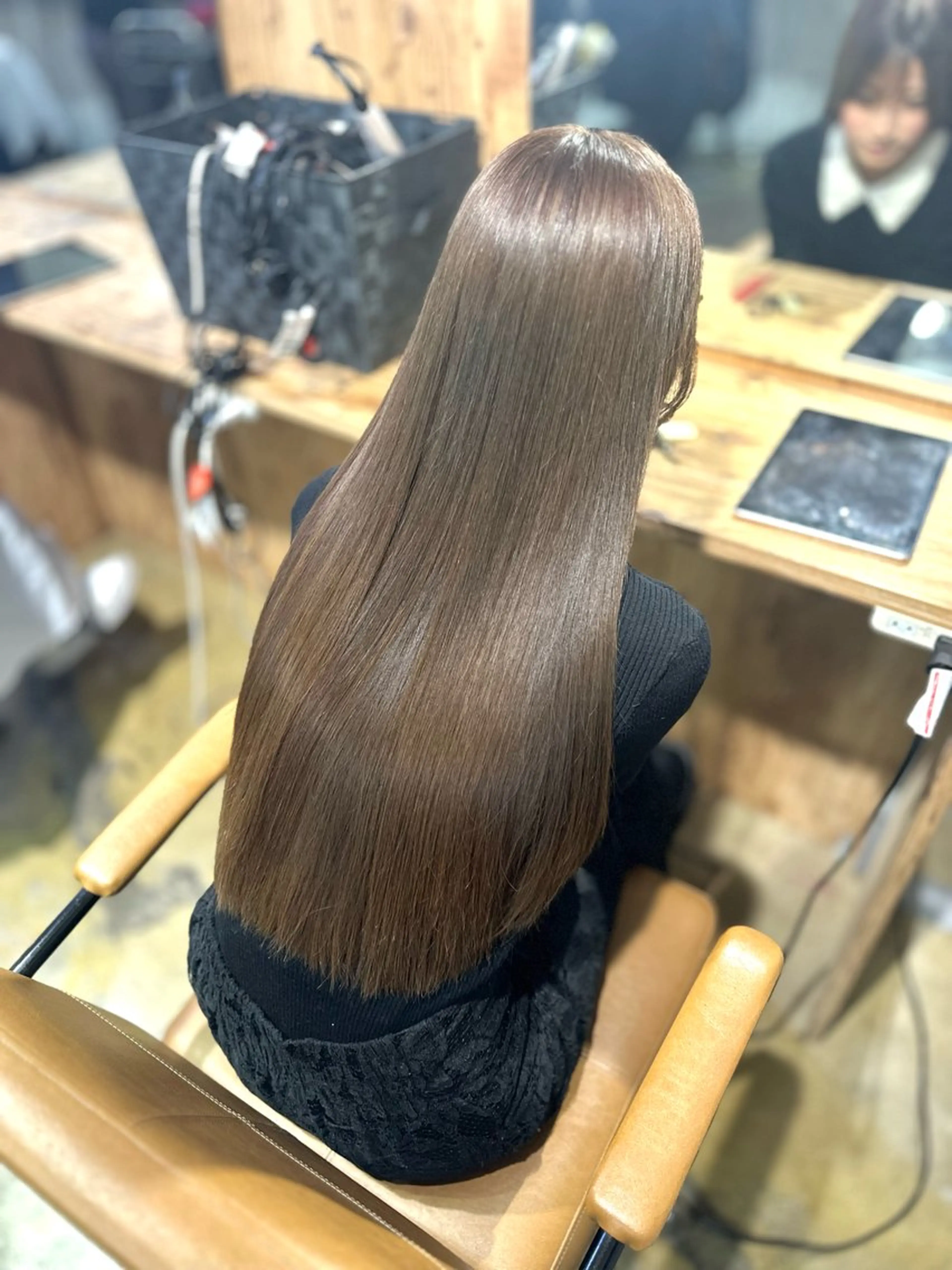 ロング カラー ヘアカラー ︎︎カイ ミズキ 🐰𝜗𝜚のヘアスタイル