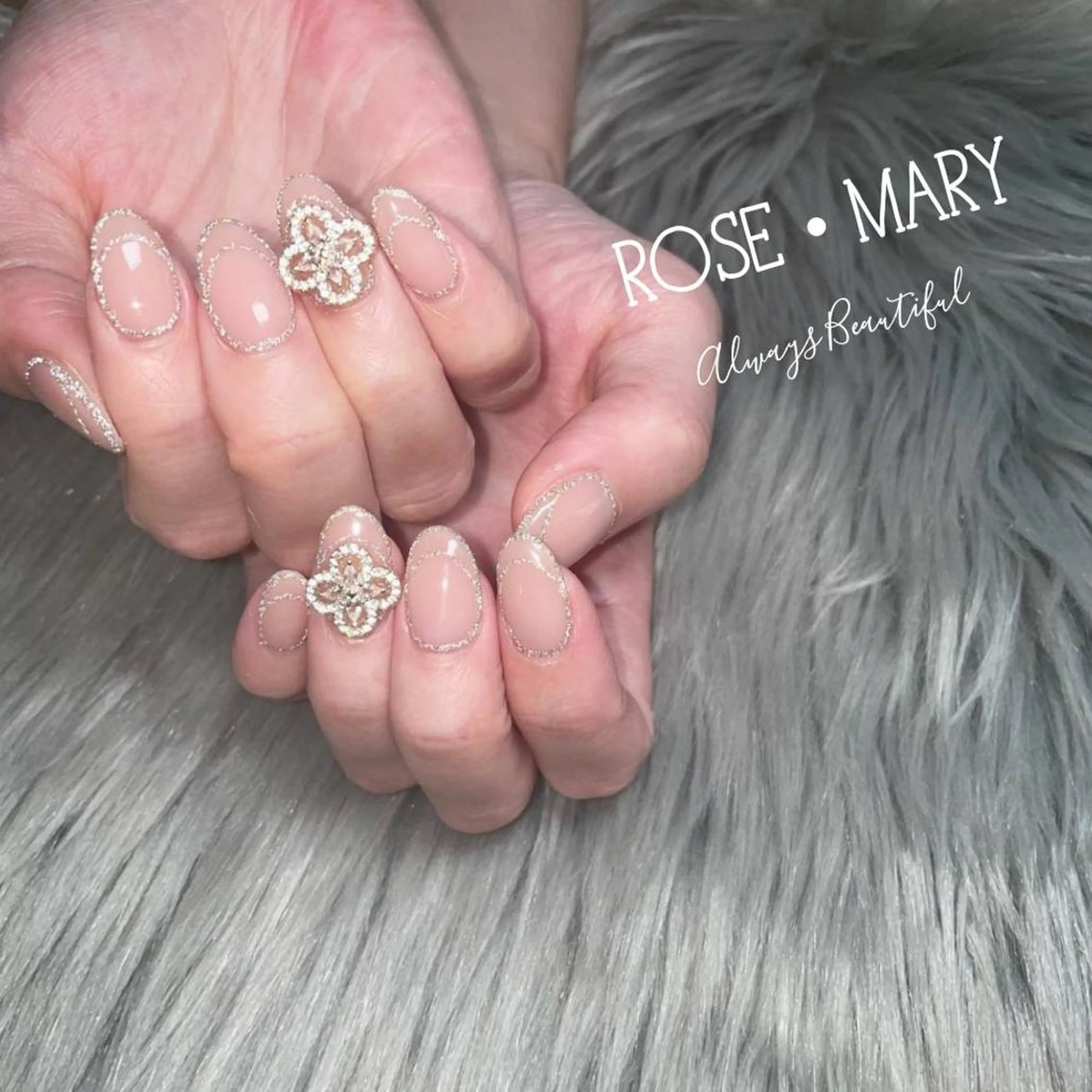 ネイル ハンドネイル ROSE・ MARY 鈴木のネイルデザイン