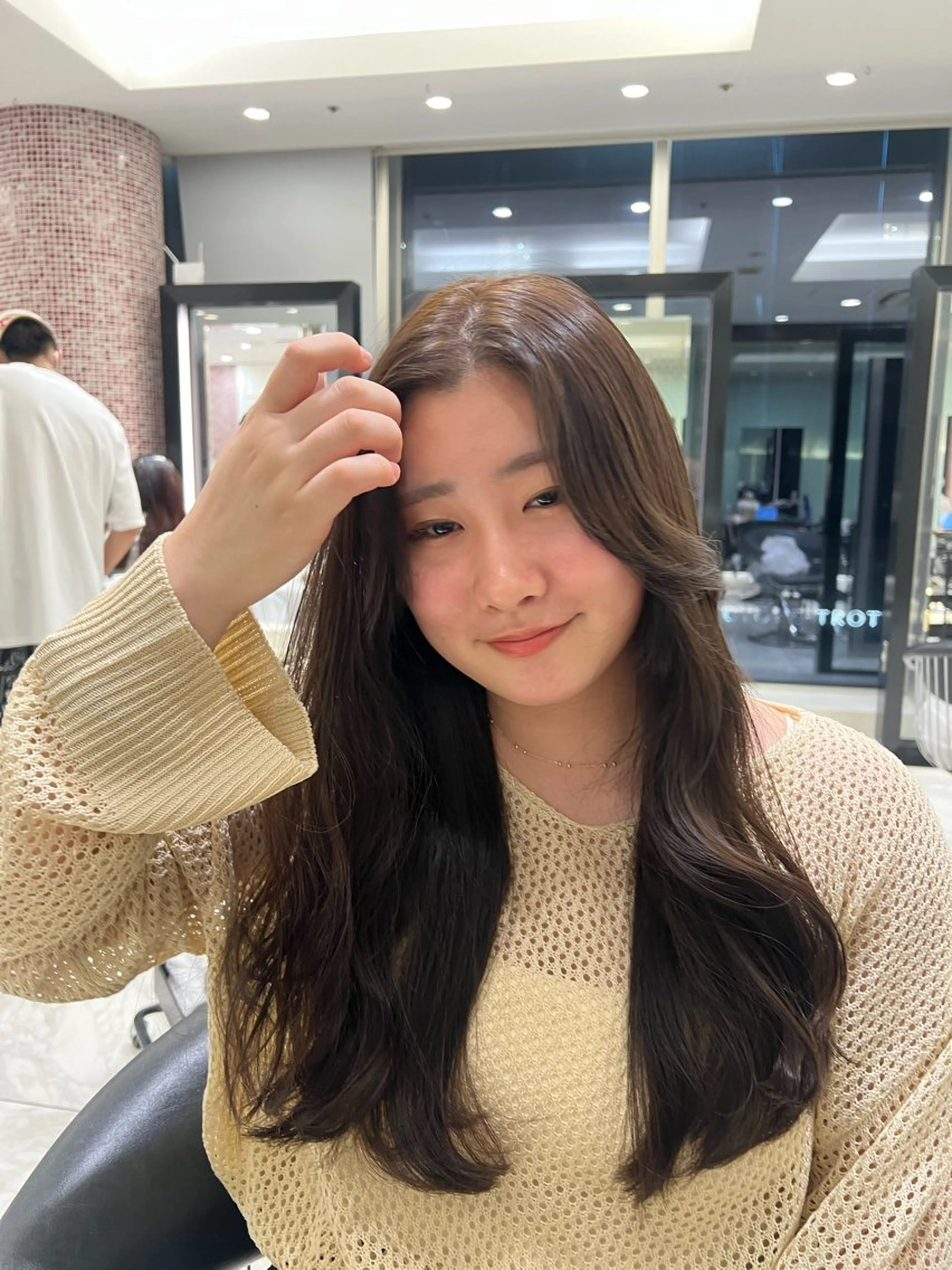 ロング カラー ヘアセット ショートカット RINOSEのヘアスタイル