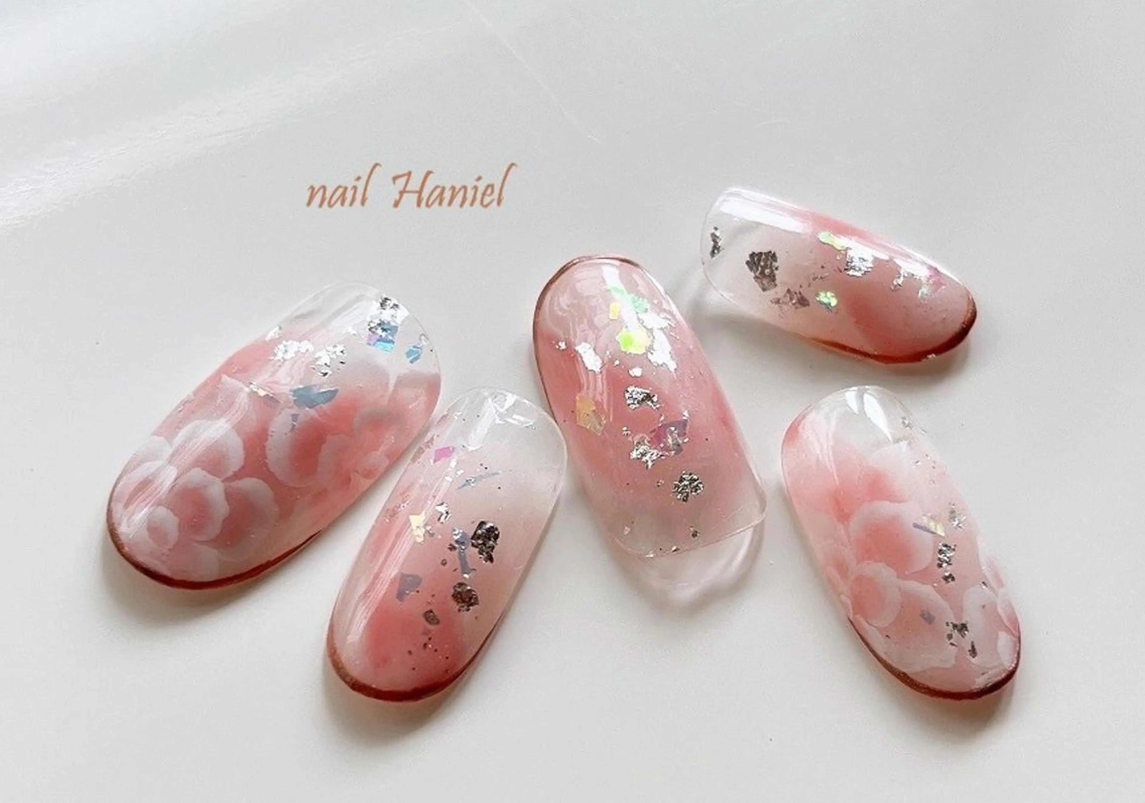 ネイル アートネイル ジェルネイル パラジェル nail Haniel所属・半蔵門サロンハニエル 魅神 ちよのネイルデザイン