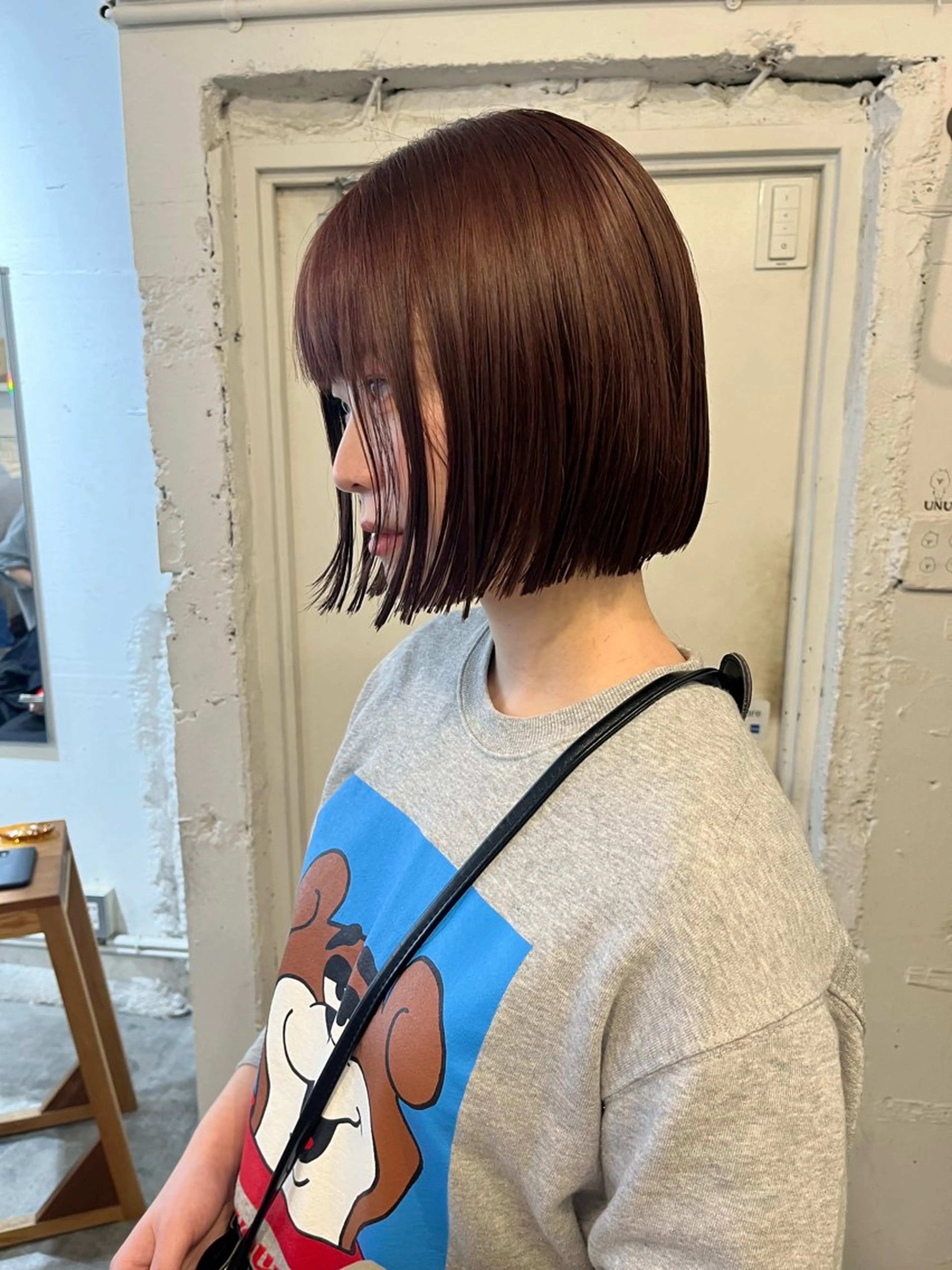 ショート カラー パーマ カット ヘアカラー トリートメント ✴︎UNU ✴︎モエカのヘアスタイル