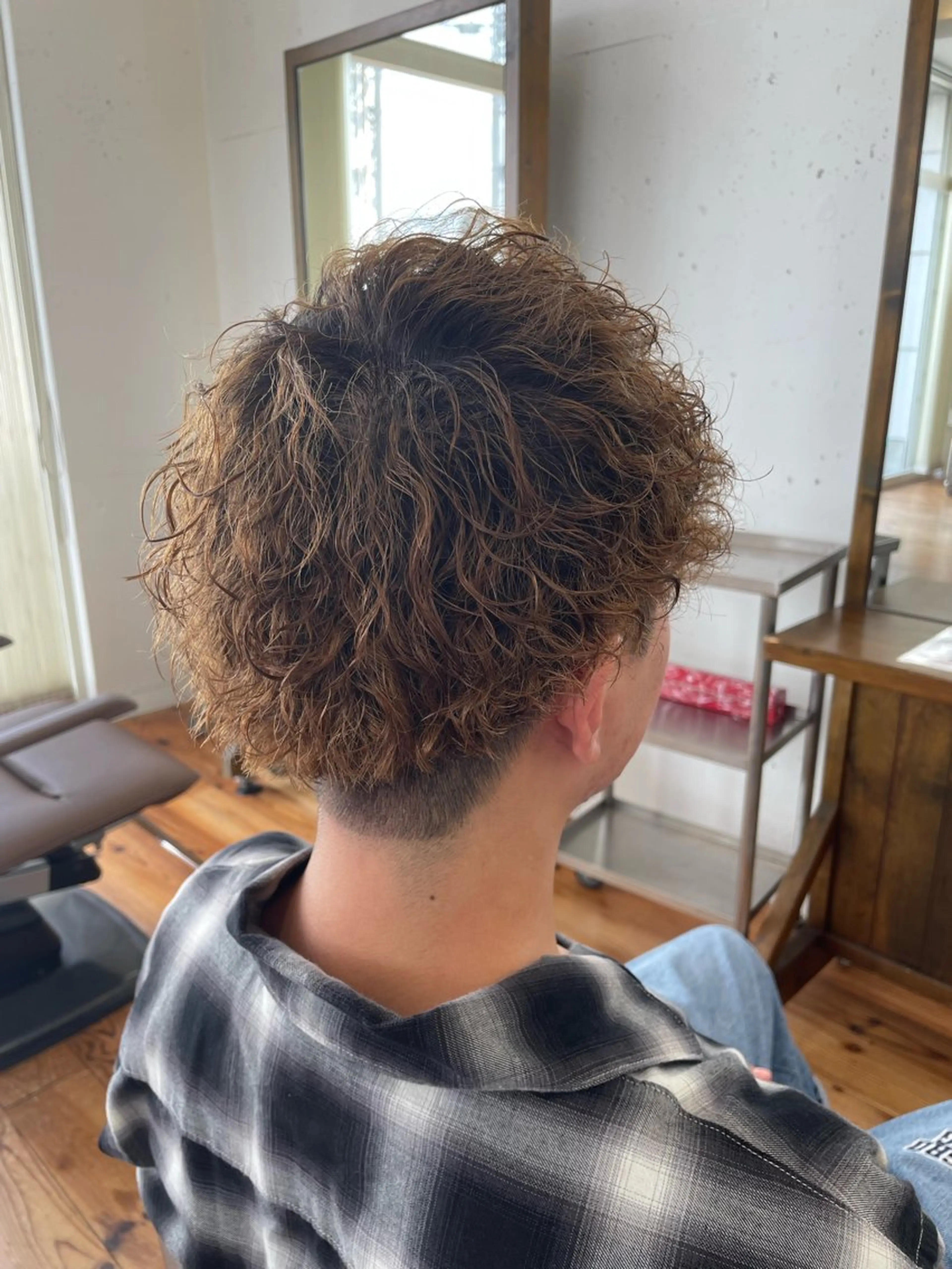 パーマ メンズ メンズパーマ プードルパーマ プードルパーマ Cos&Co. BeautySalon所属・🌟横浜美容室🌟 土岐聖のヘアスタイル
