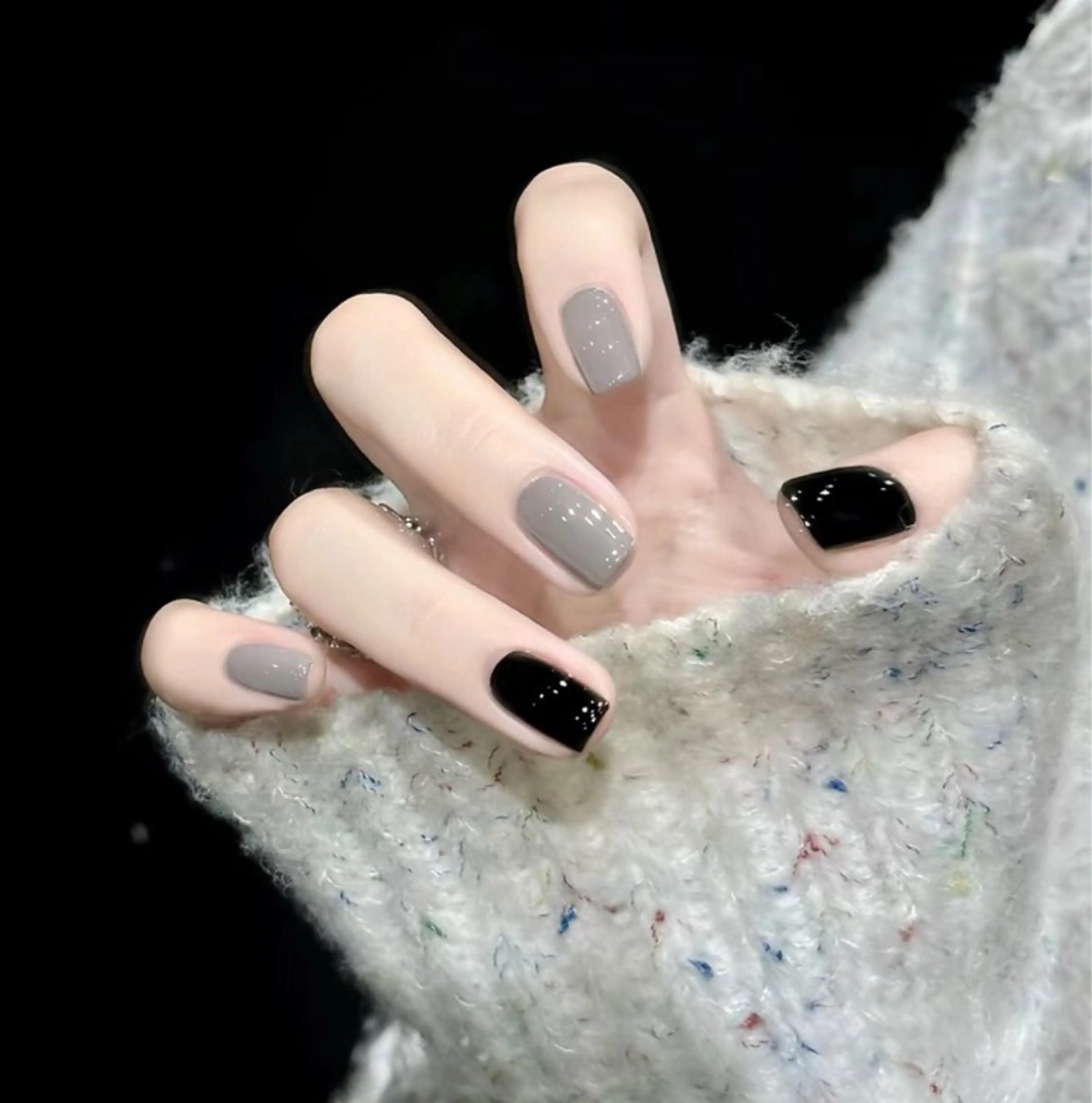 2色混色☆ワンカラー☆ラメ☆ラメグラデ￥5600の写真