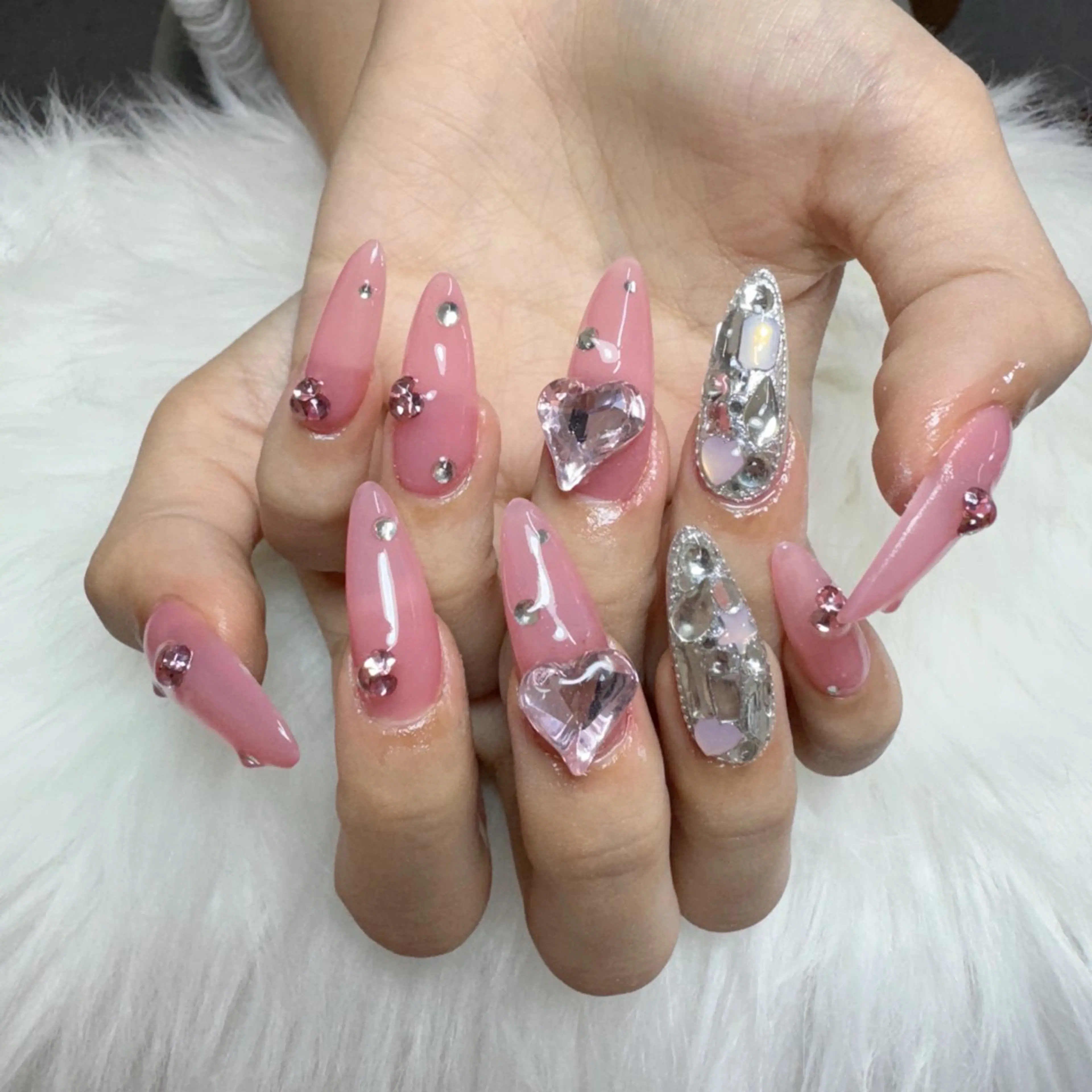 ネイル ハンドネイル Lemode🤍🎀 パラジェル取扱店のネイルデザイン