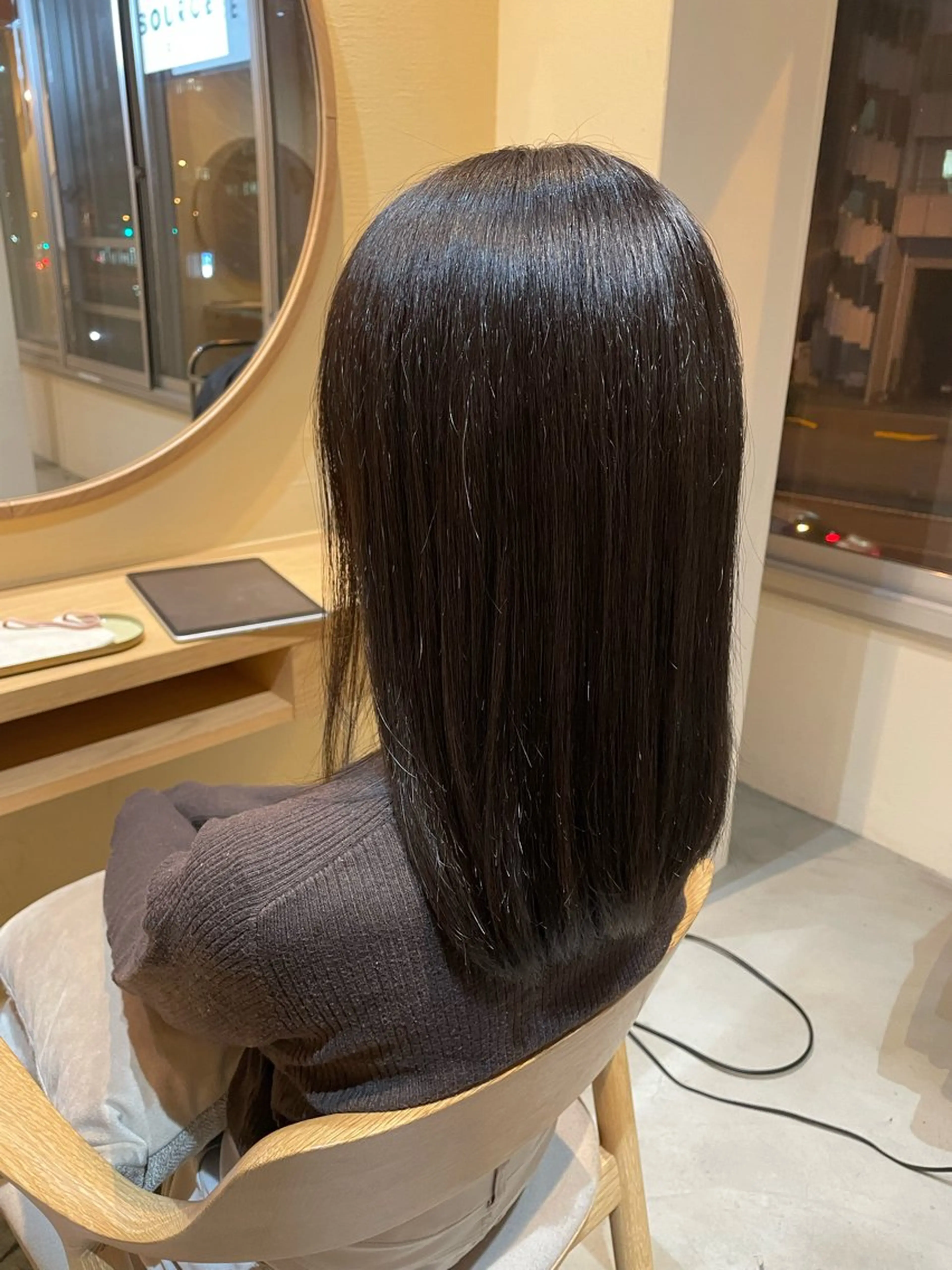 セミロング カット トリートメント 美容室amor所属・美髪 透明感カラーSotaのヘアスタイル