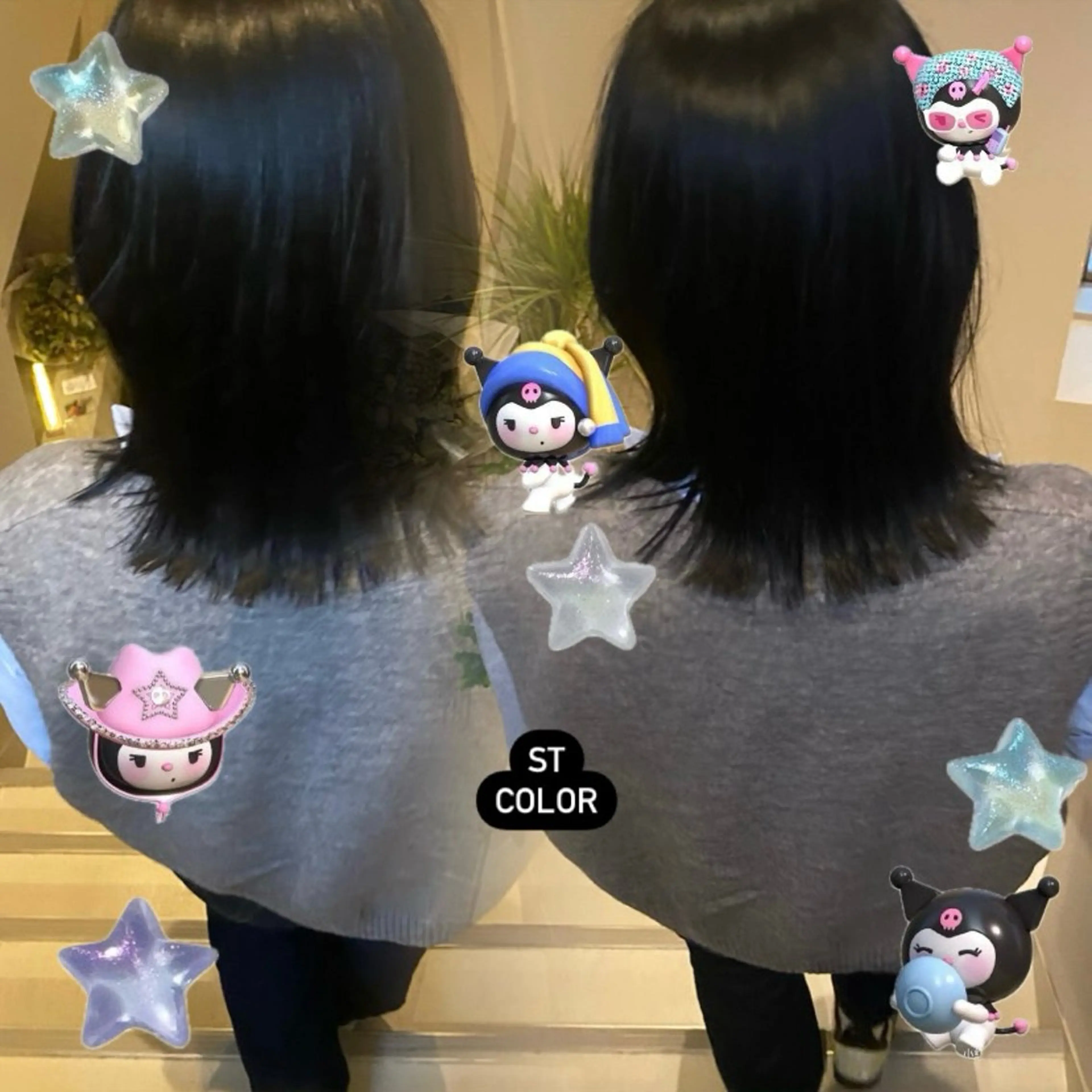 ミディアム カラー パーマ カット ヘアカラー パーマ トリートメント mai / linoah˚✧のヘアスタイル