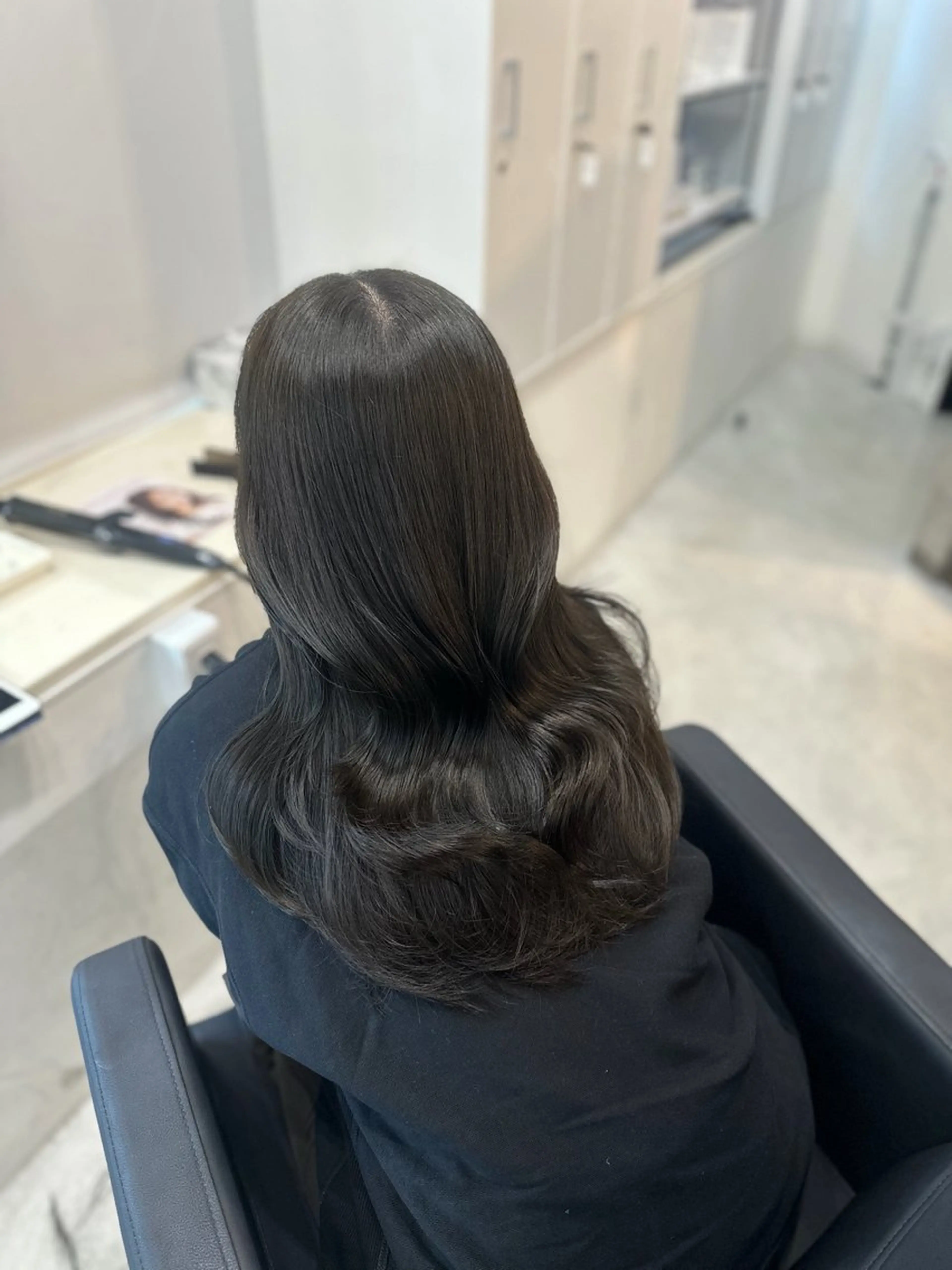 ロング カラー カット ヘアカラー トリートメント 韓国ヘア/髪質改善 /natsuki🧸のヘアスタイル