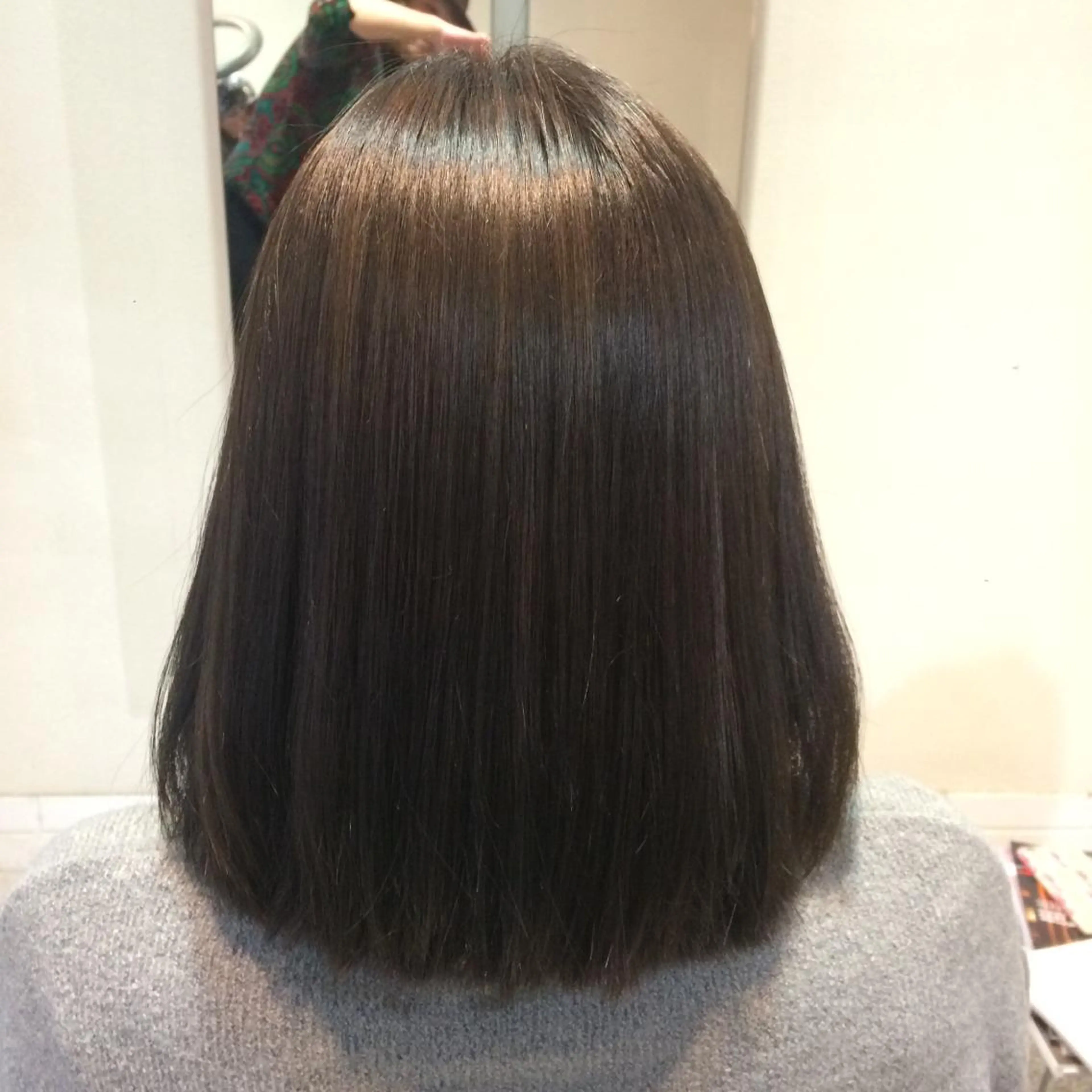 ミディアム カラー アッシュ chancello  Hairチャンチェロのヘアスタイル