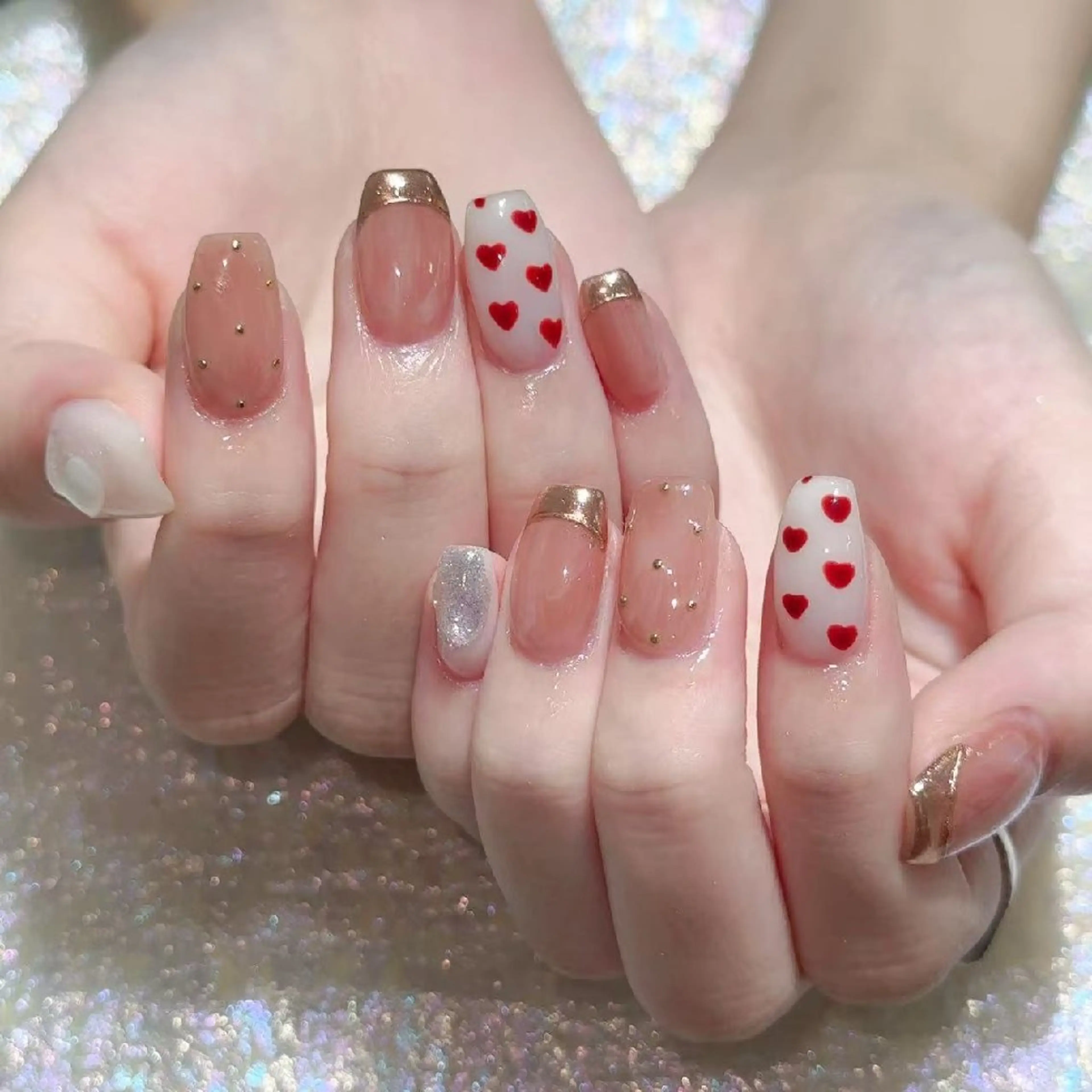 ネイル ハンドネイル Queen's ゆなのネイルデザイン