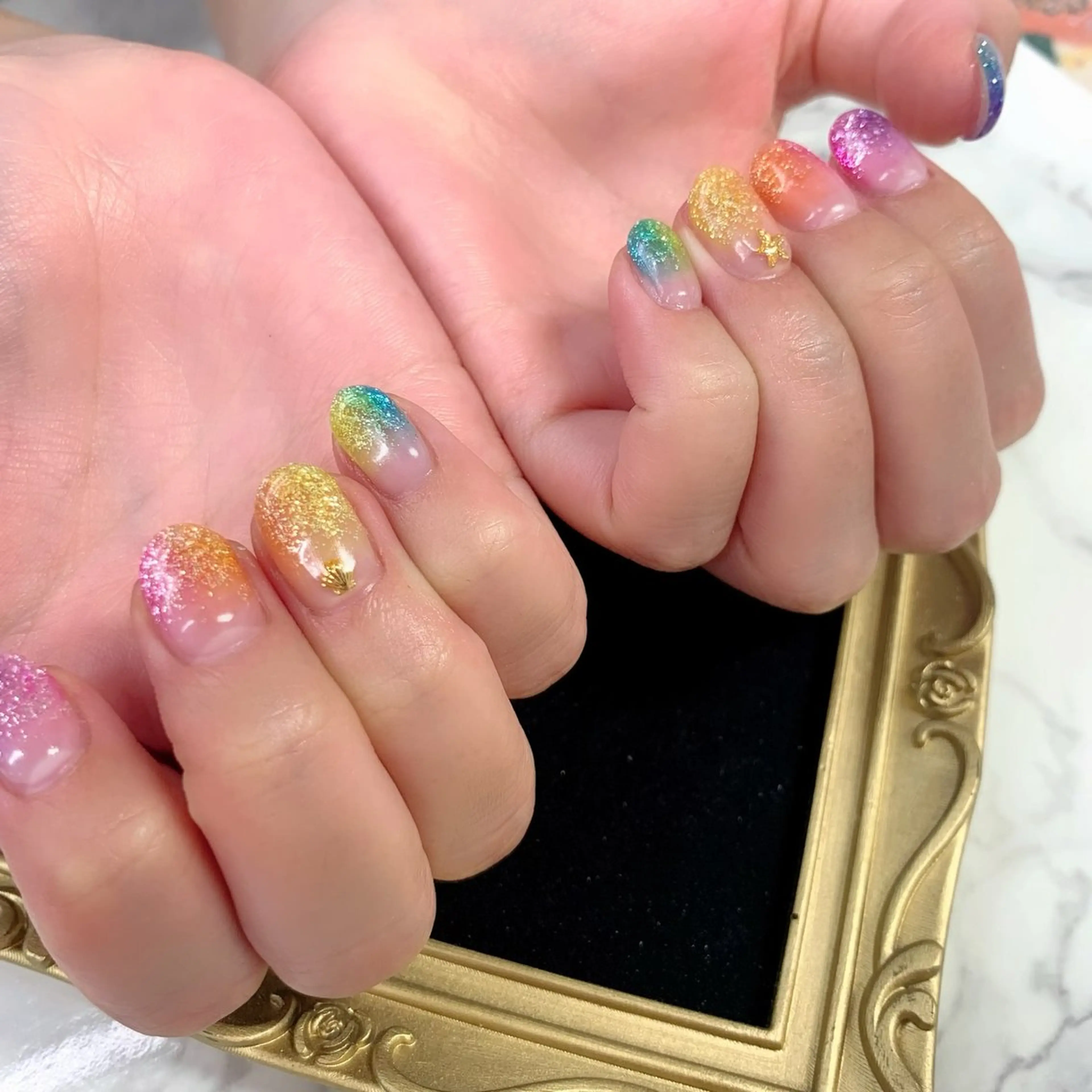 ネイル Nail & Eyelash　BEAUTY LINE所属・上原 千帆のネイルデザイン