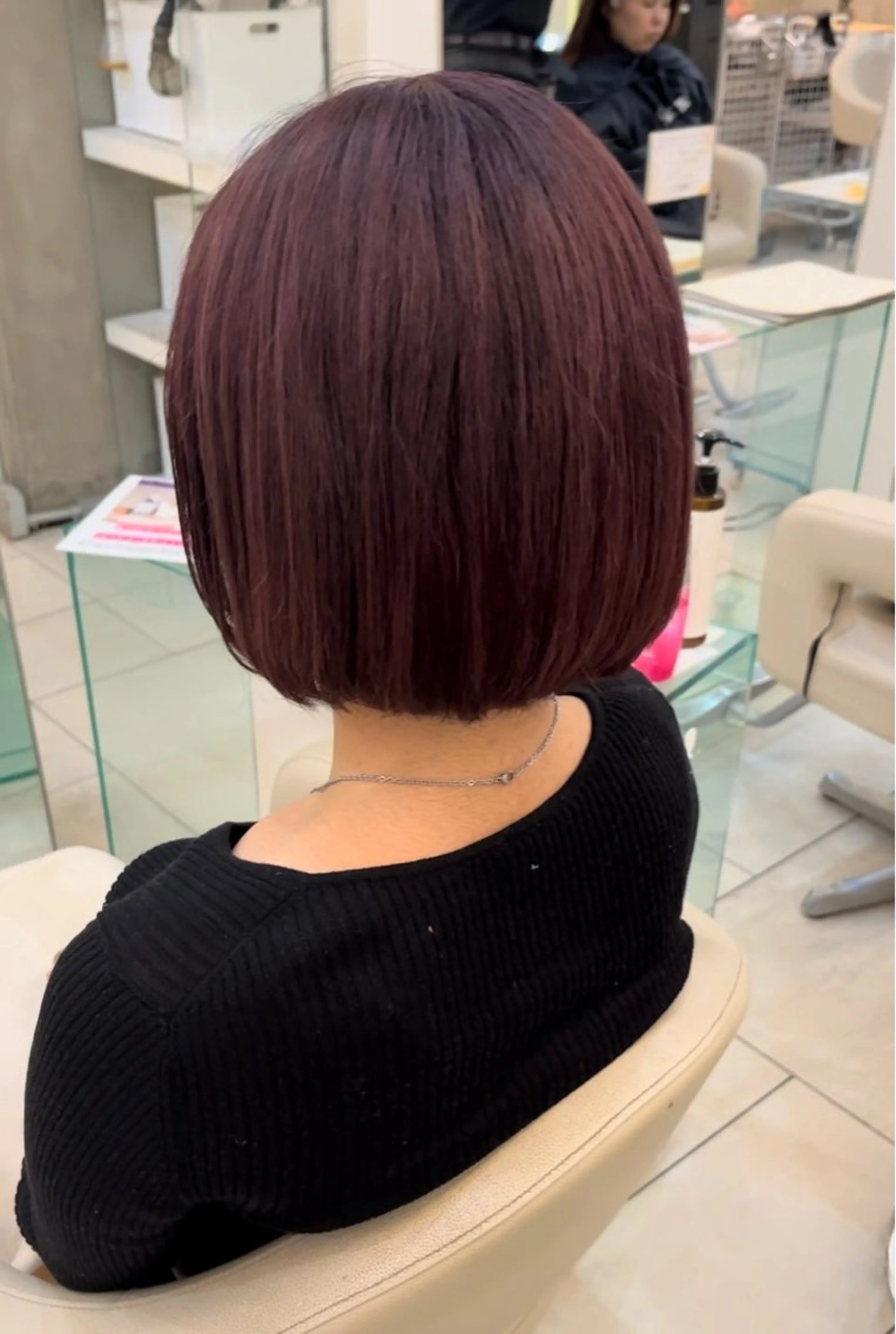 [8月21日限定🌈]ボブカットメニュー💇‍♀️✨ (無料オージュアトリートメント付き)の写真