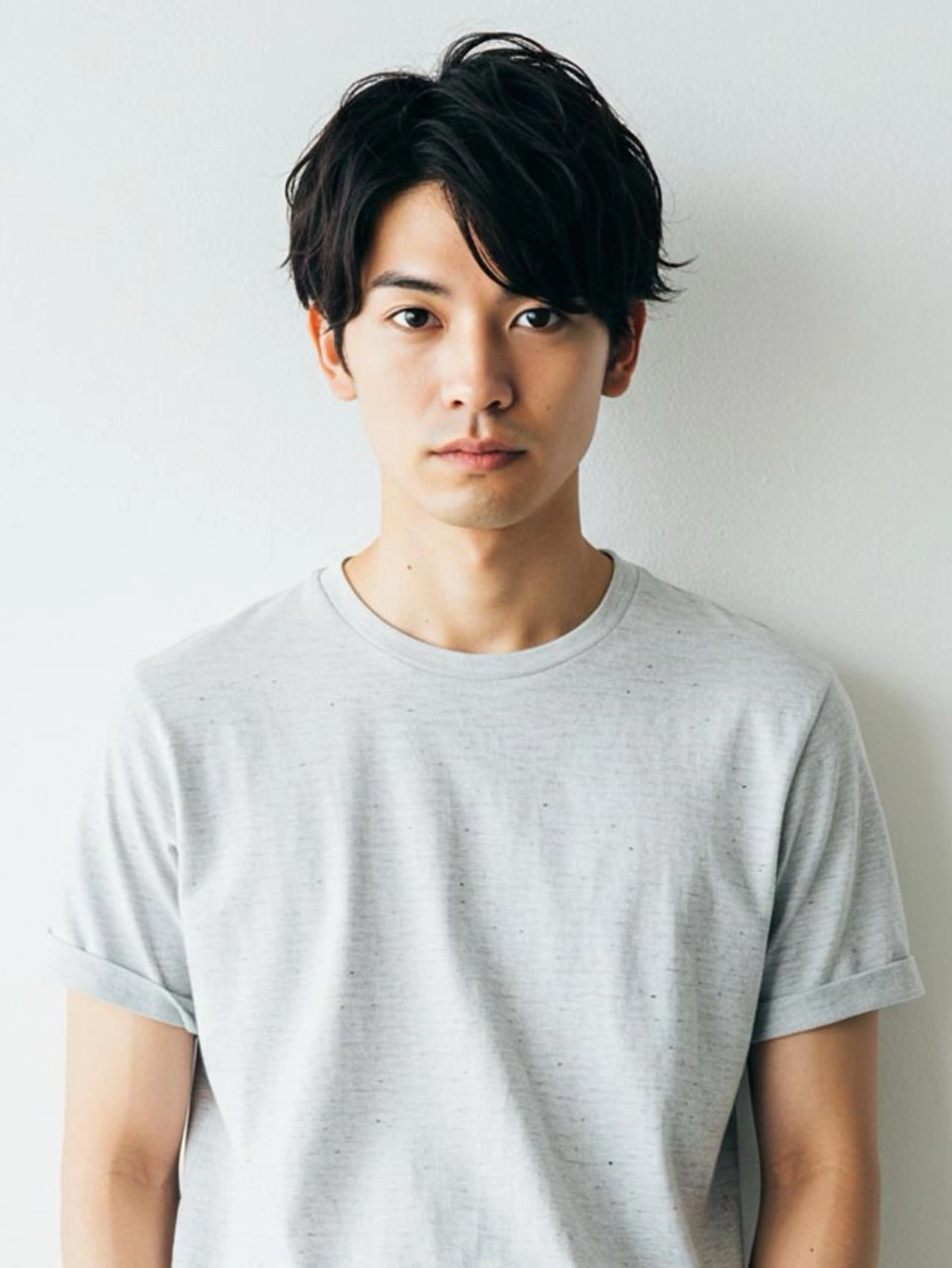 メンズ マッシュ カット 村田 淳のヘアスタイル