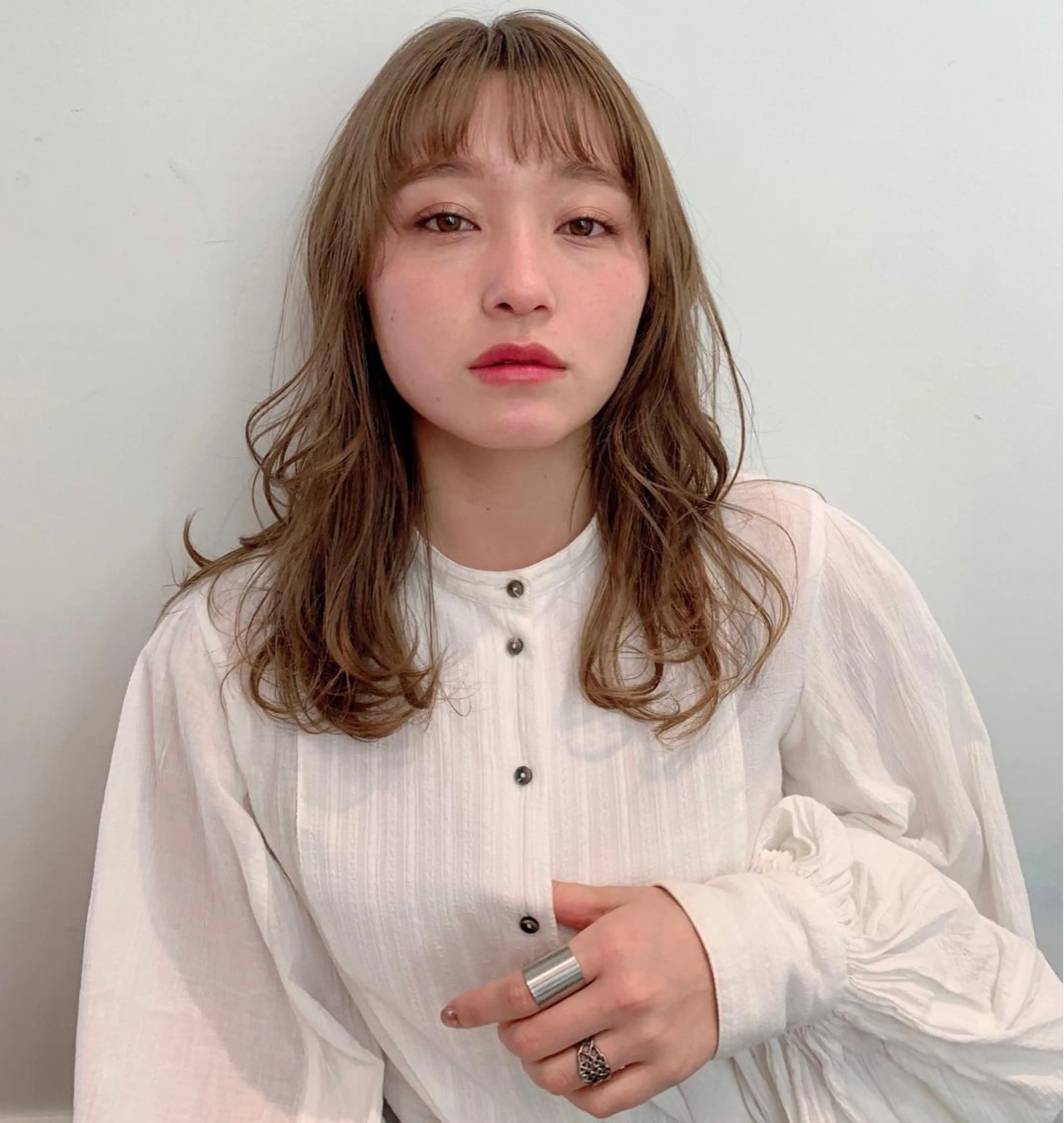 セミロング カラー DUMBO所属・【完全マンツー 恵比寿】佐藤 翔のヘアスタイル