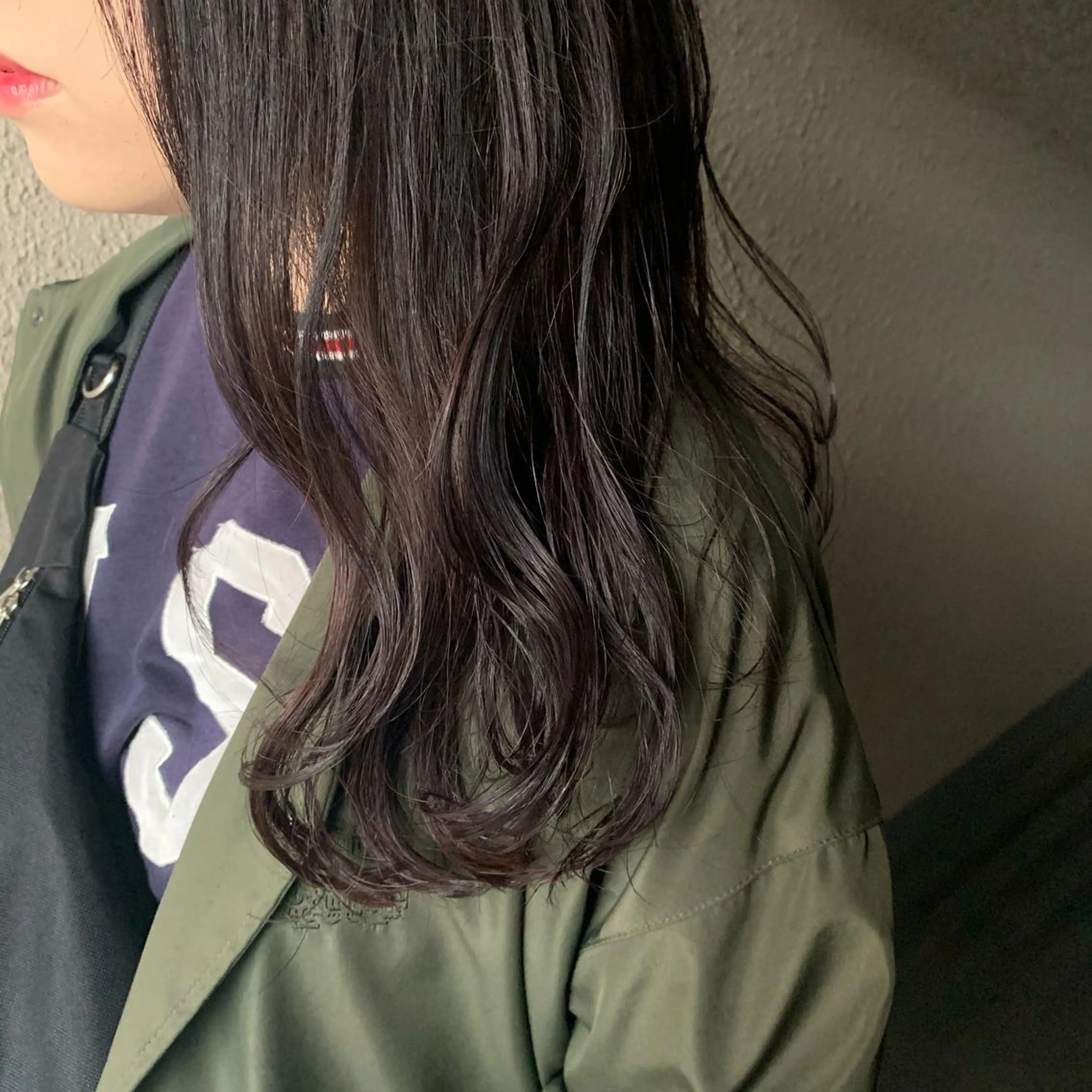 セミロング カラー カット ヘアカラー chouette シュエットのヘアスタイル
