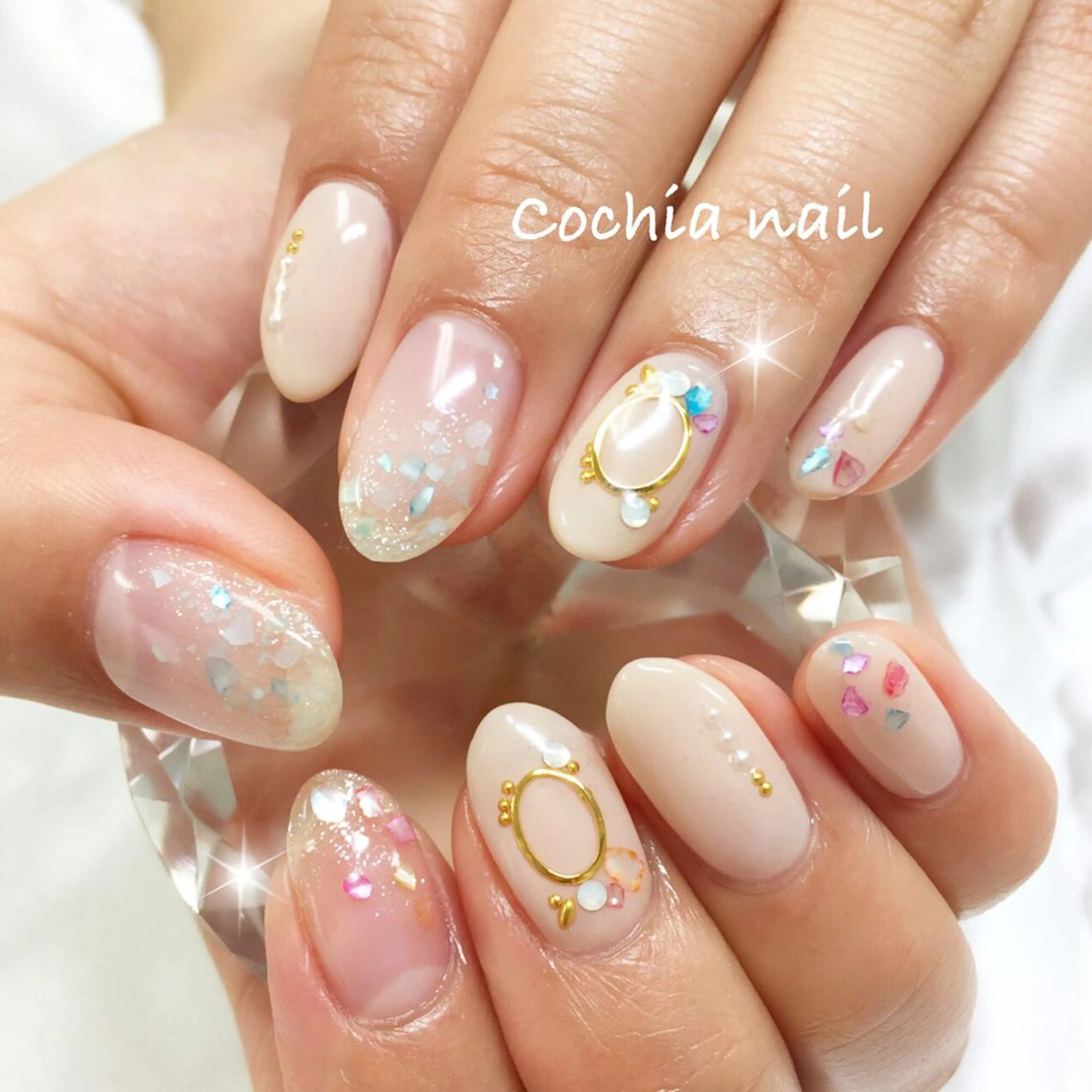 ネイル ハンドネイル ☆Cochia nail☆のネイルデザイン