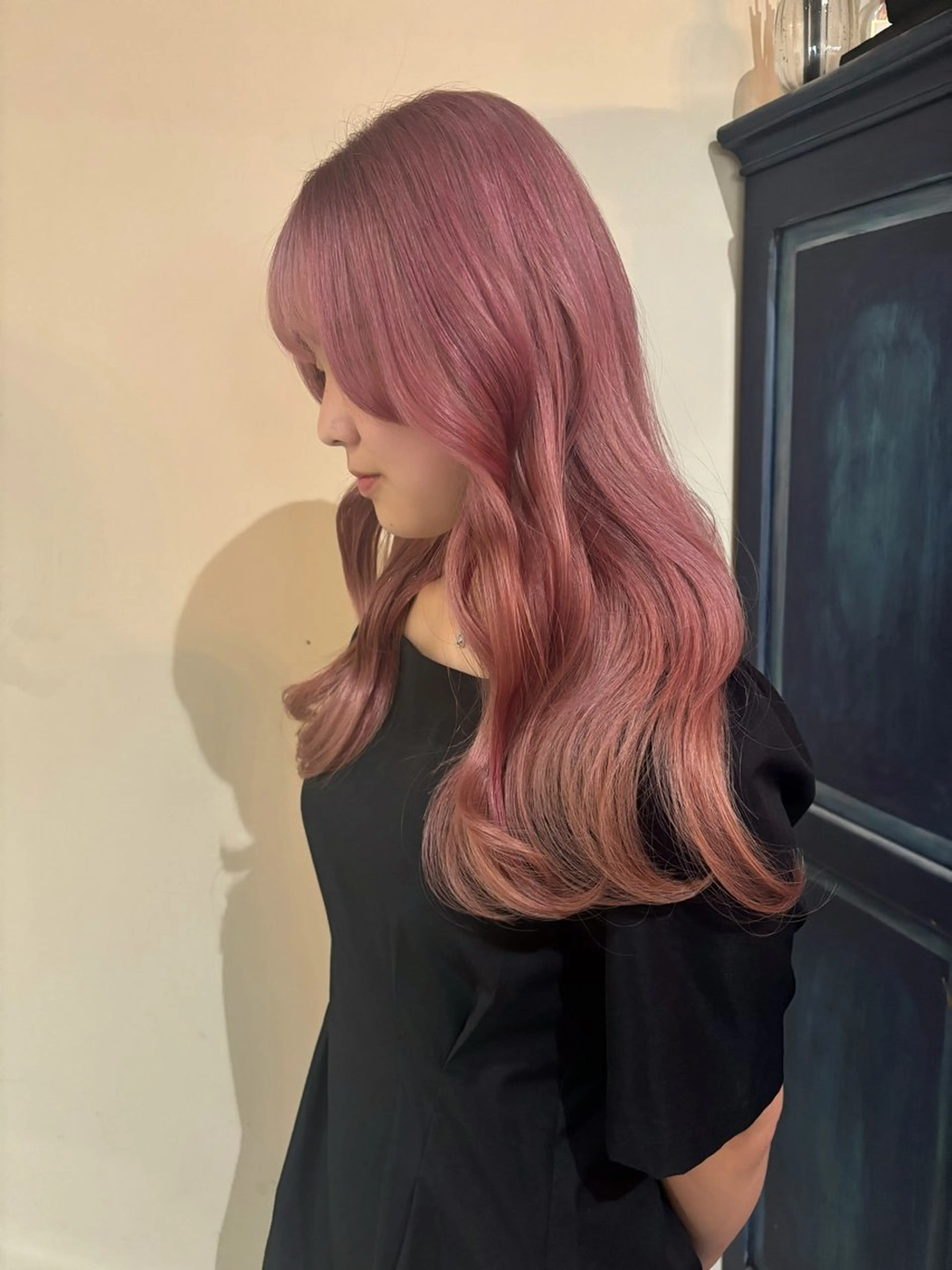 ロング ヘアカラー トリートメント カットモデル募集中 🫧はしもと　そなのマツエク・マツパデザイン