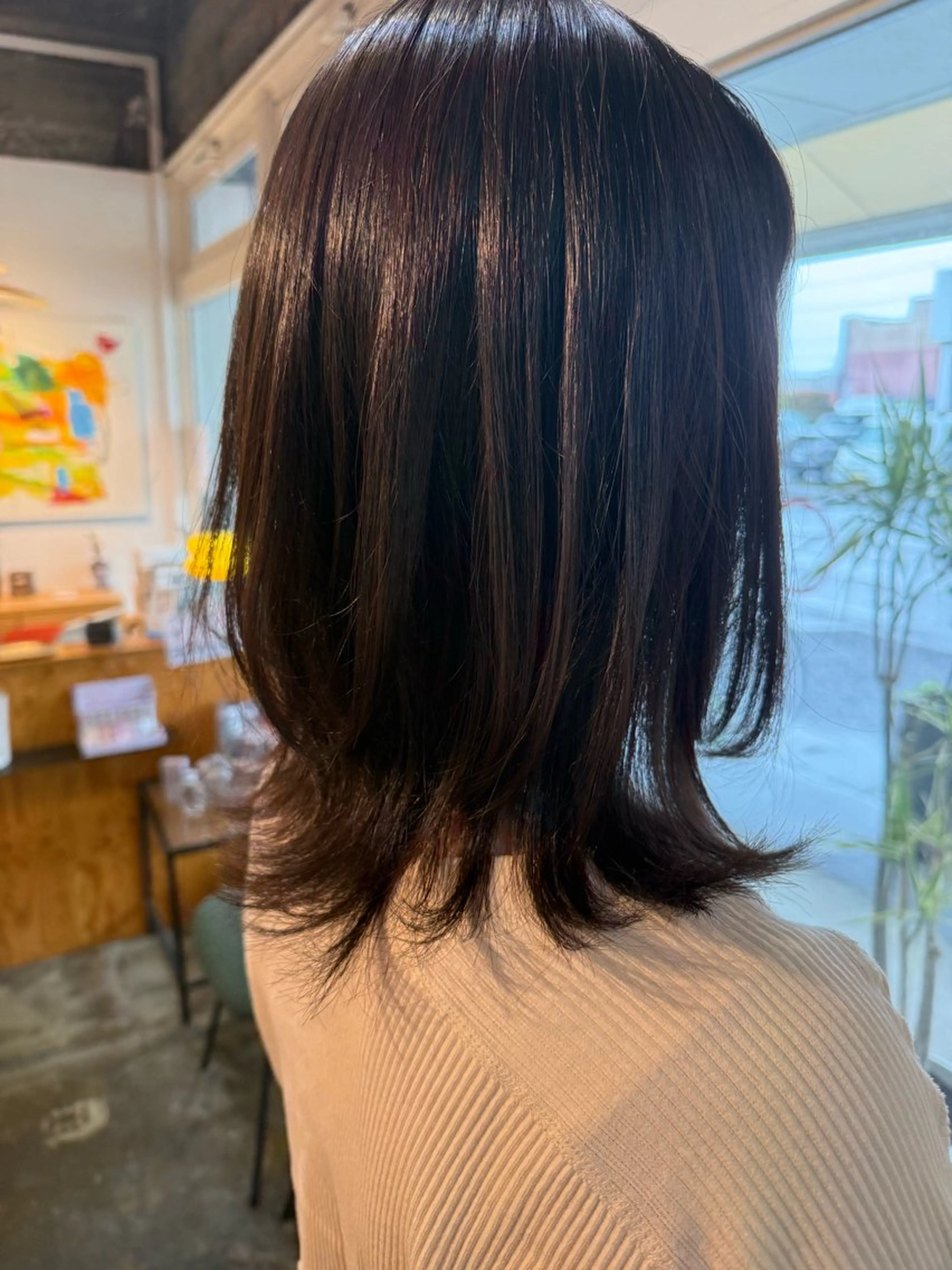 ミディアム 後藤 実咲のヘアスタイル