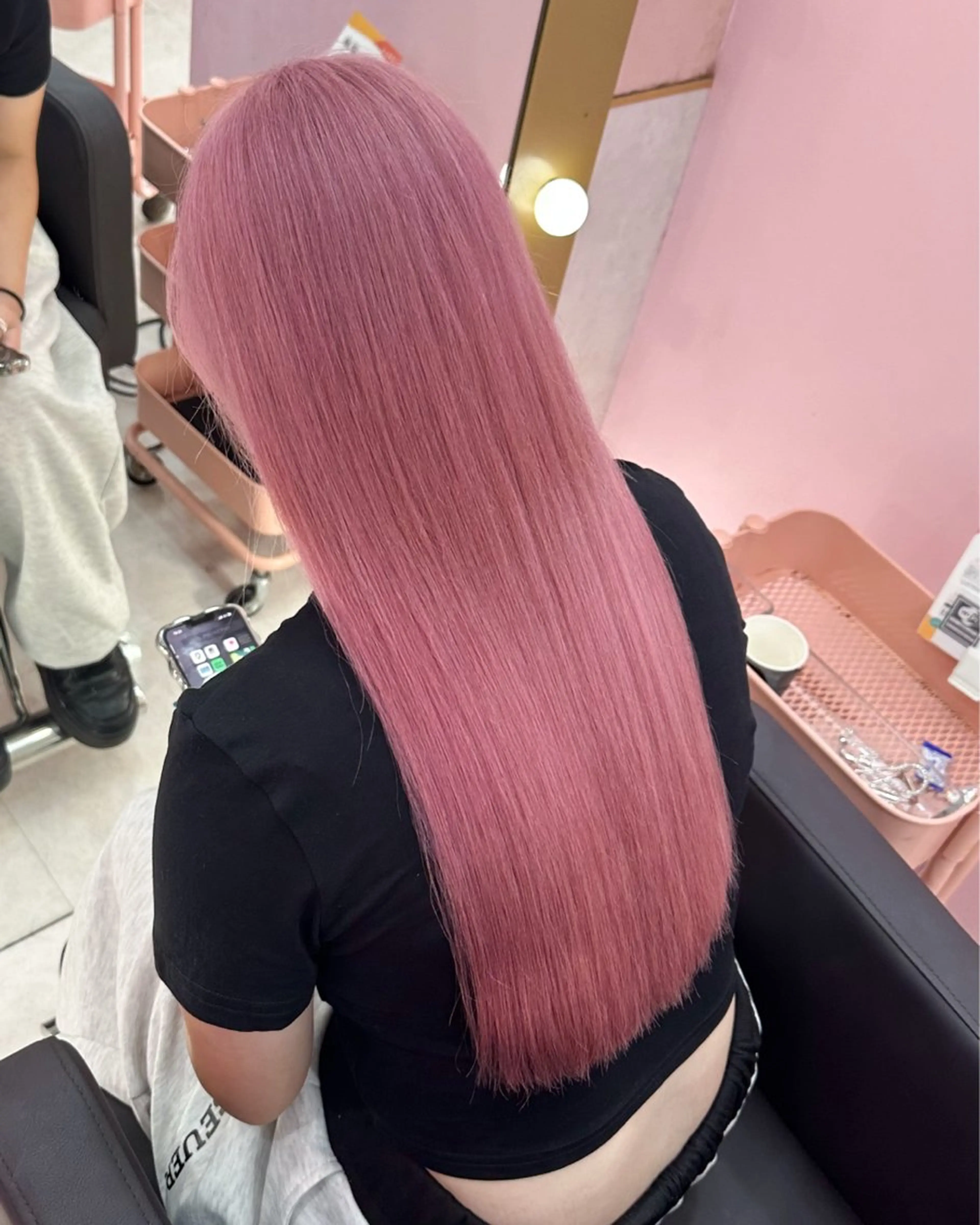 ロング カラー ヘアカラー 🦋艶髪ハイトーン KOKI🦋のヘアスタイル