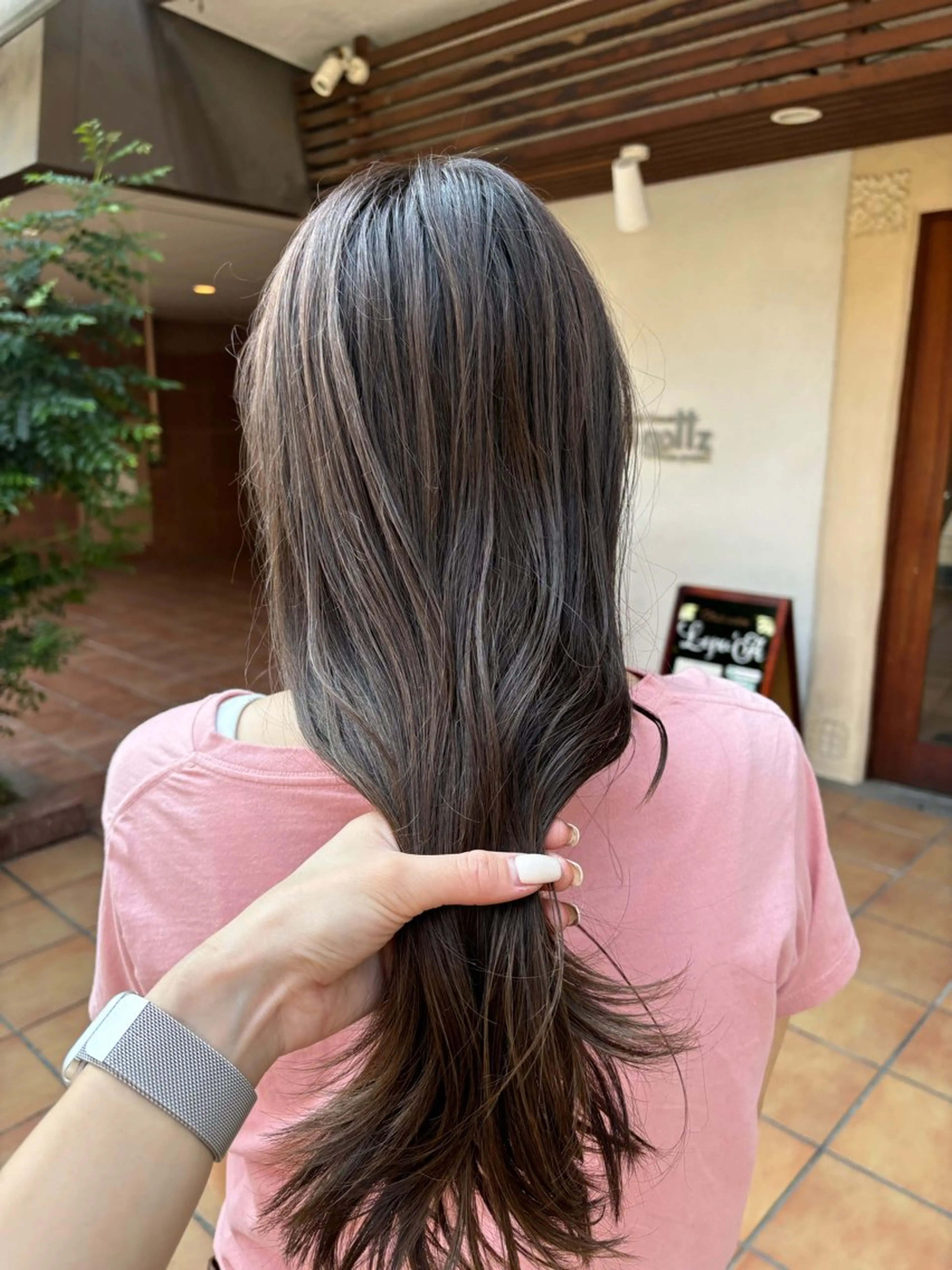 ロング カット ヘアカラー トリートメント ヘッドスパ putri店長 和田鈴采のヘアスタイル