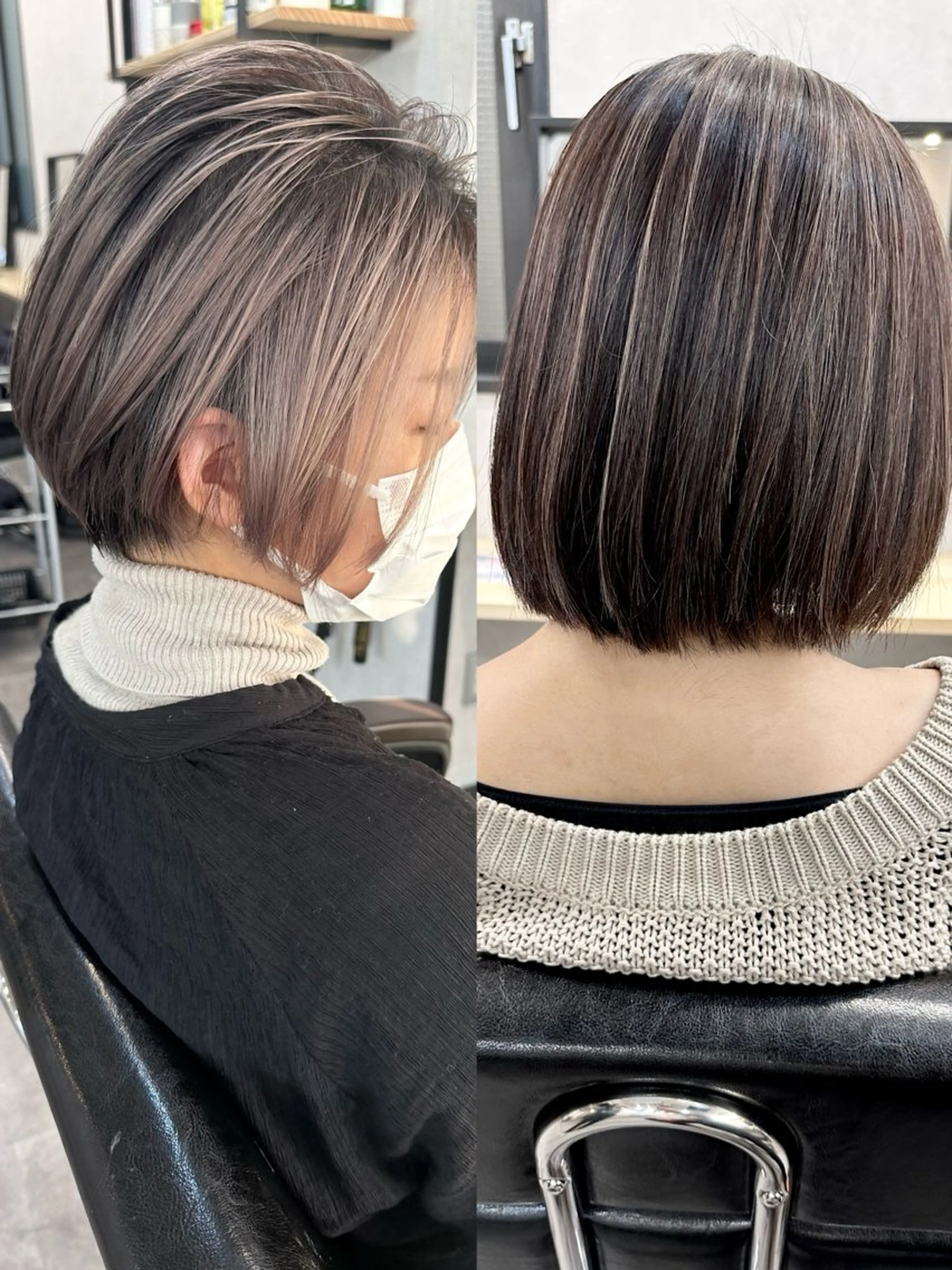 ショート ヘアカラー トリートメント 💎lino _by _ACNE💎 🧸のヘアスタイル