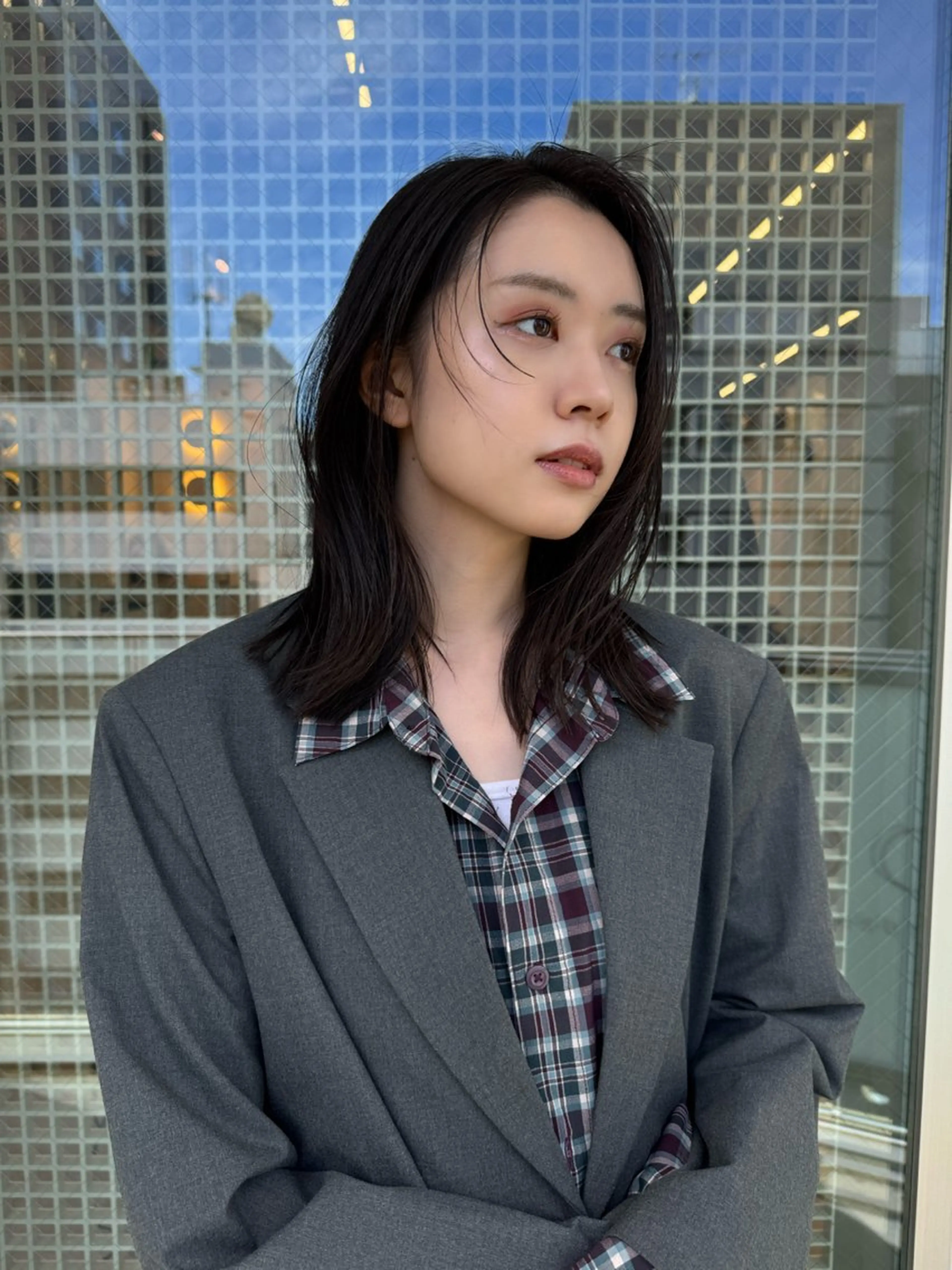 ミディアム 🍃透明感スタイル ｙｕ-ｋａ🍃のヘアスタイル