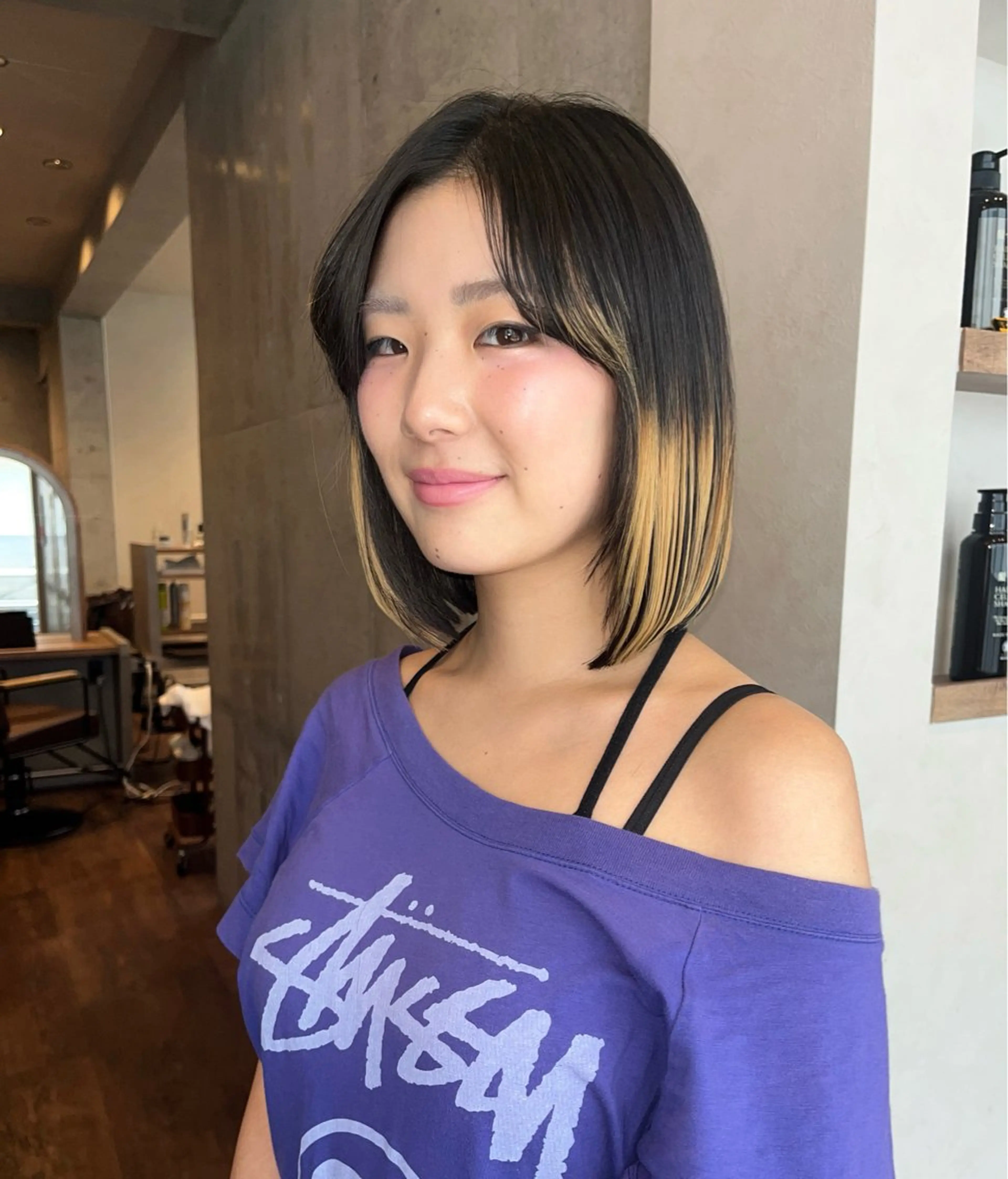 ショート カット NANA/ 暖色カラー/ボブのヘアスタイル