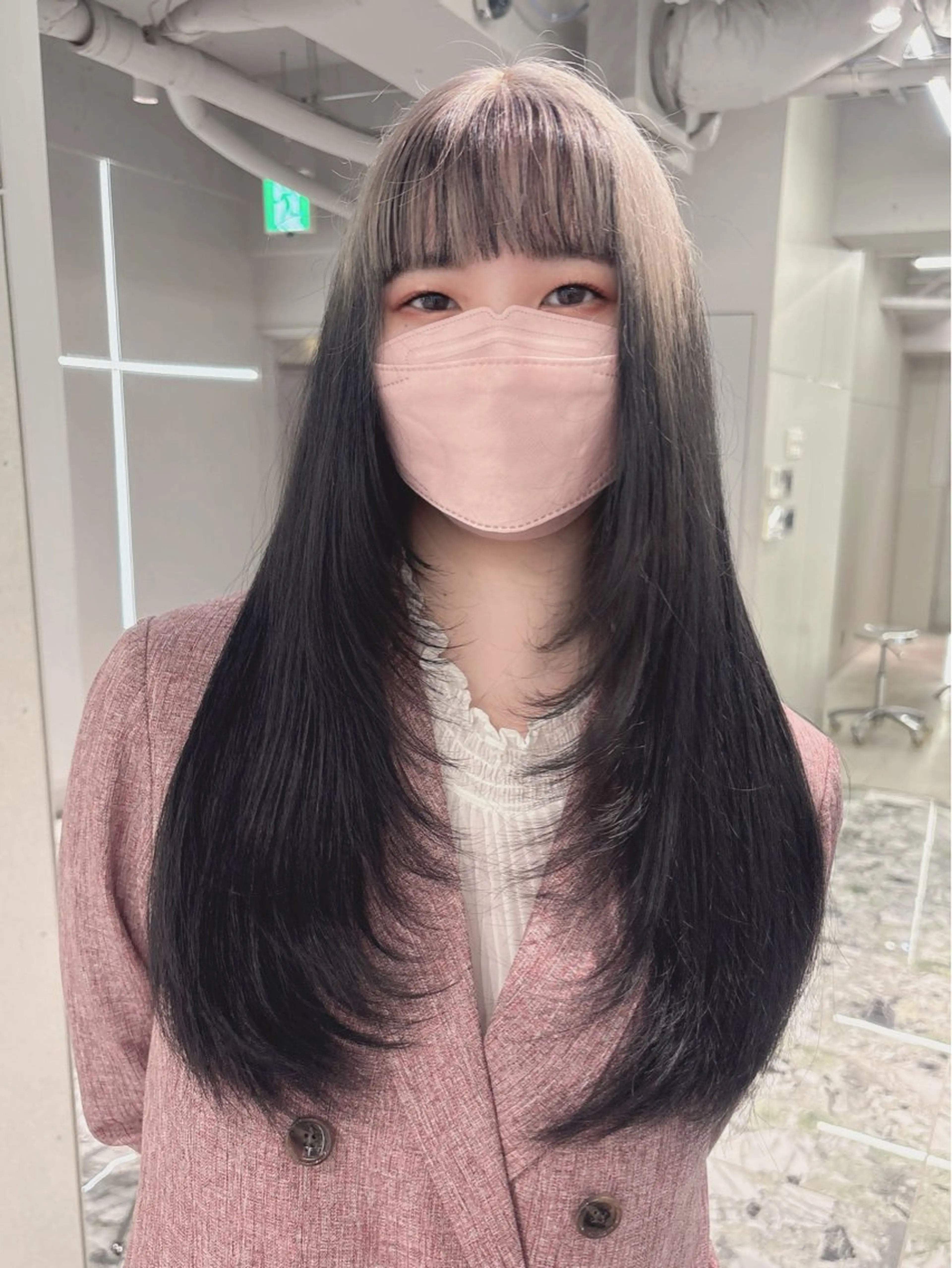 カラー ヘアカラー Harune/うる艶 ハイトーンのヘアスタイル