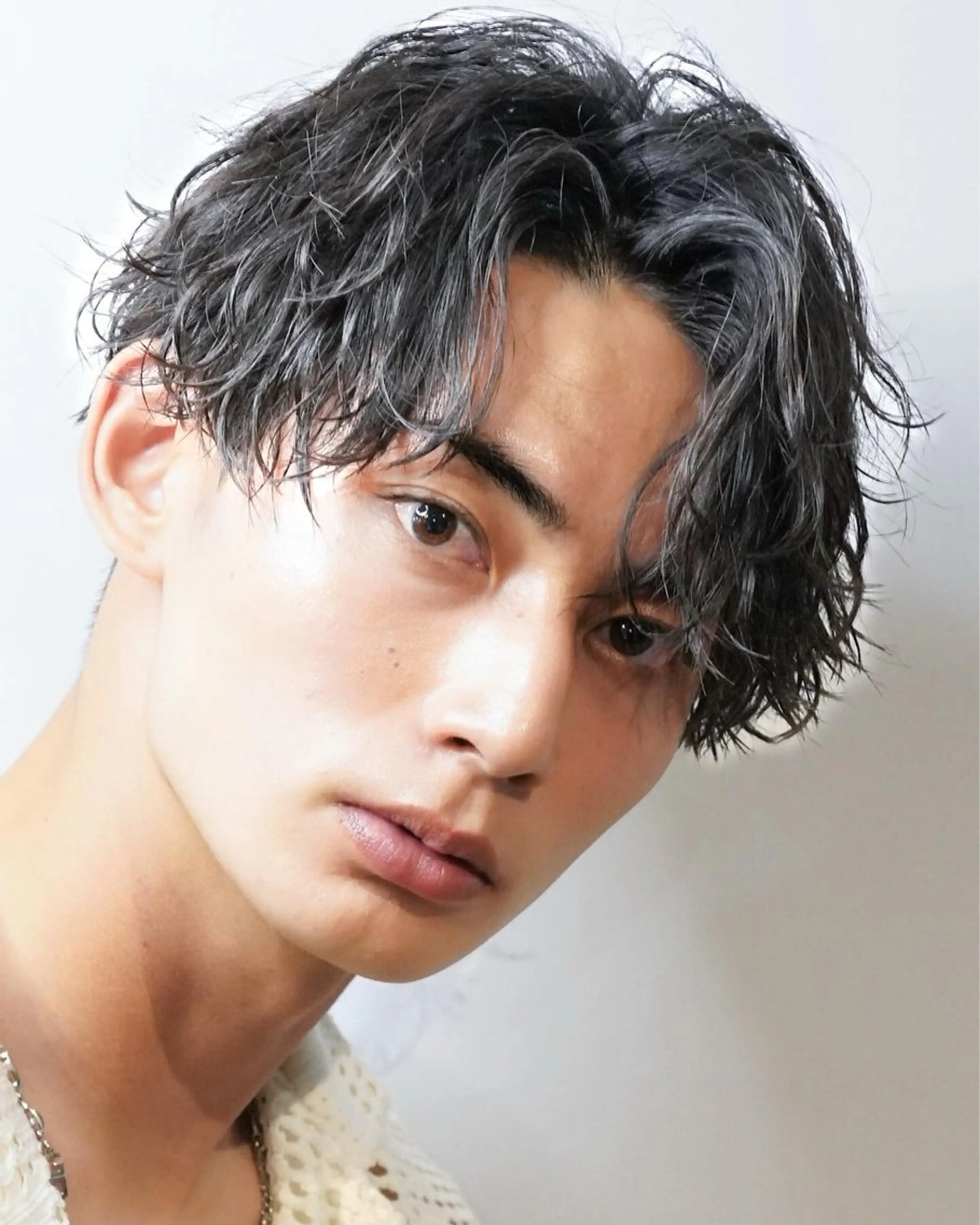 パーマ メンズ カット パーマ 名古屋メンズカラー 特化小林我修のヘアスタイル