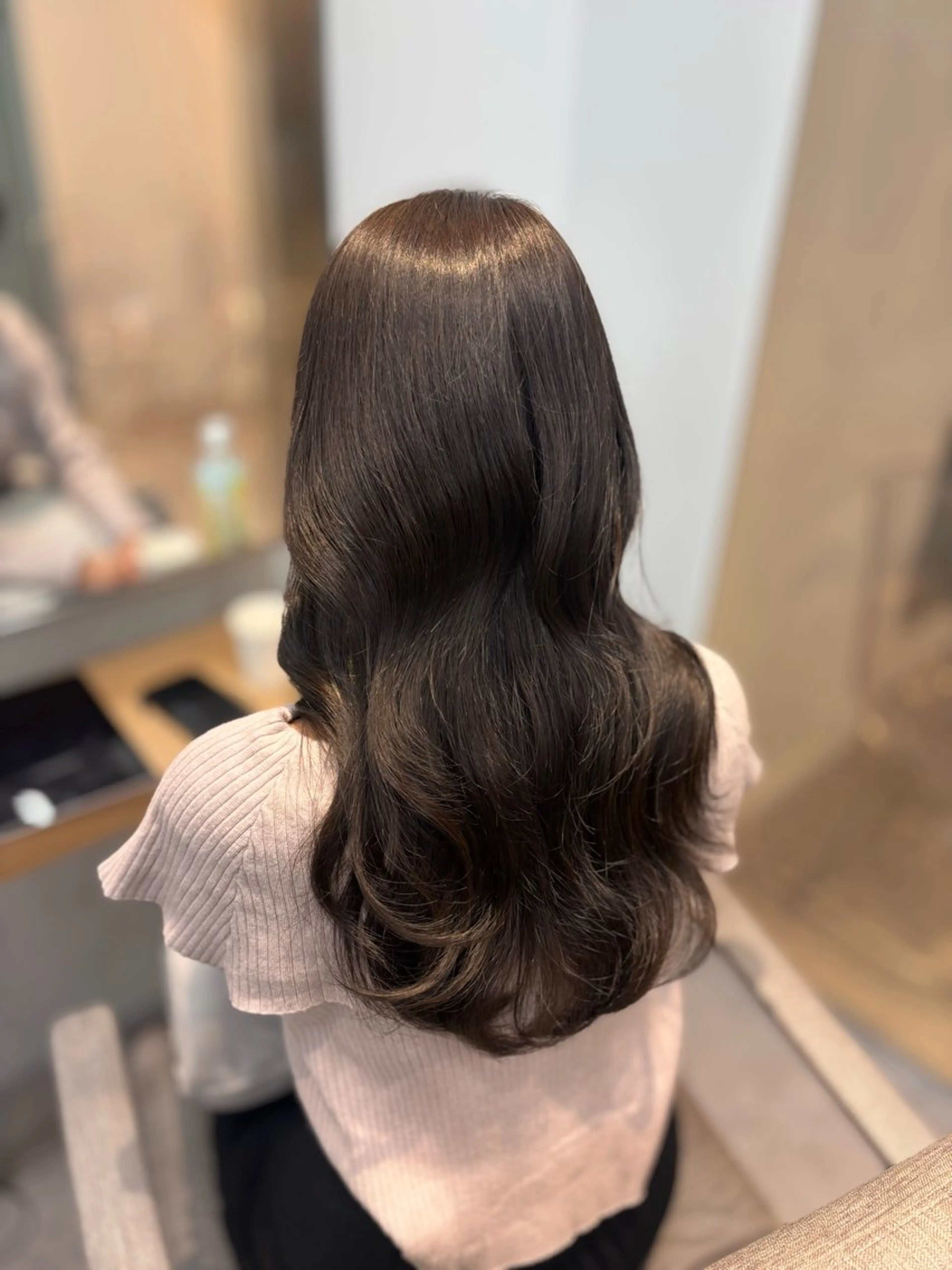 ロング ヘアカラー トリートメント 透明感/韓国/ miyu 🎀のヘアスタイル