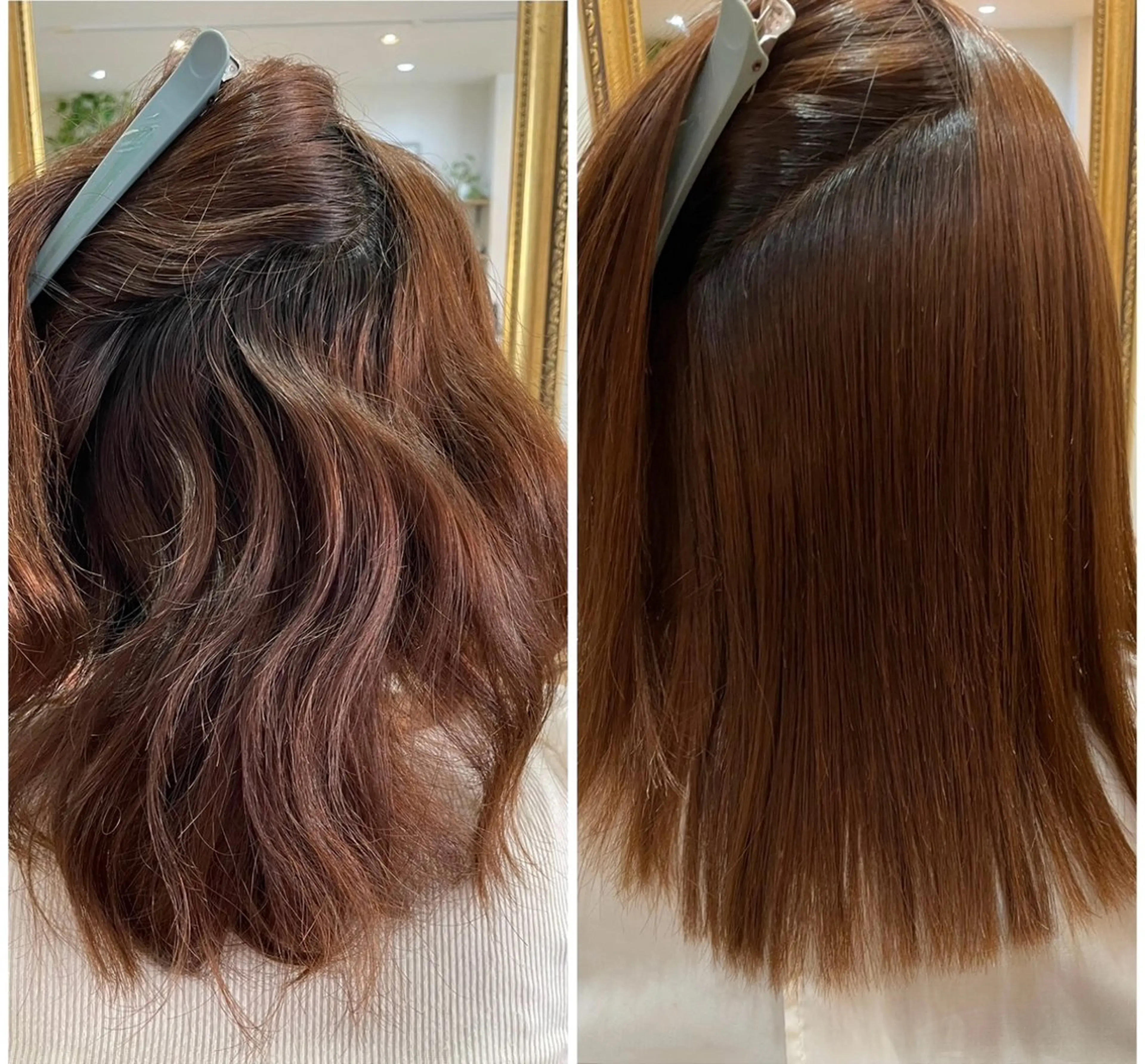 セミロング 縮毛矯正 トリートメント FLOWER所属・藤井 一秀のヘアスタイル