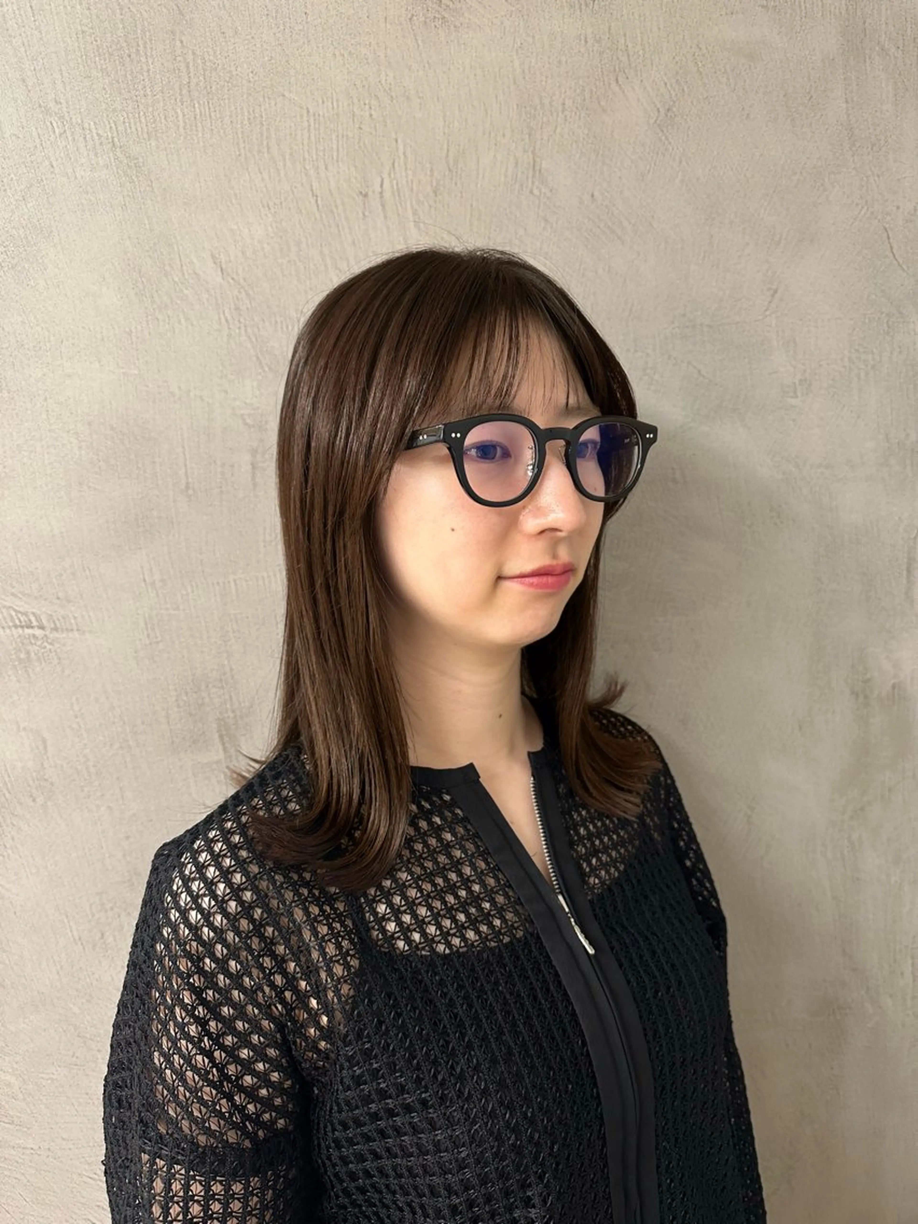 ミディアム カラー サロンドバン所属・艶髪/透明感カラー ヤマダモモカのヘアスタイル