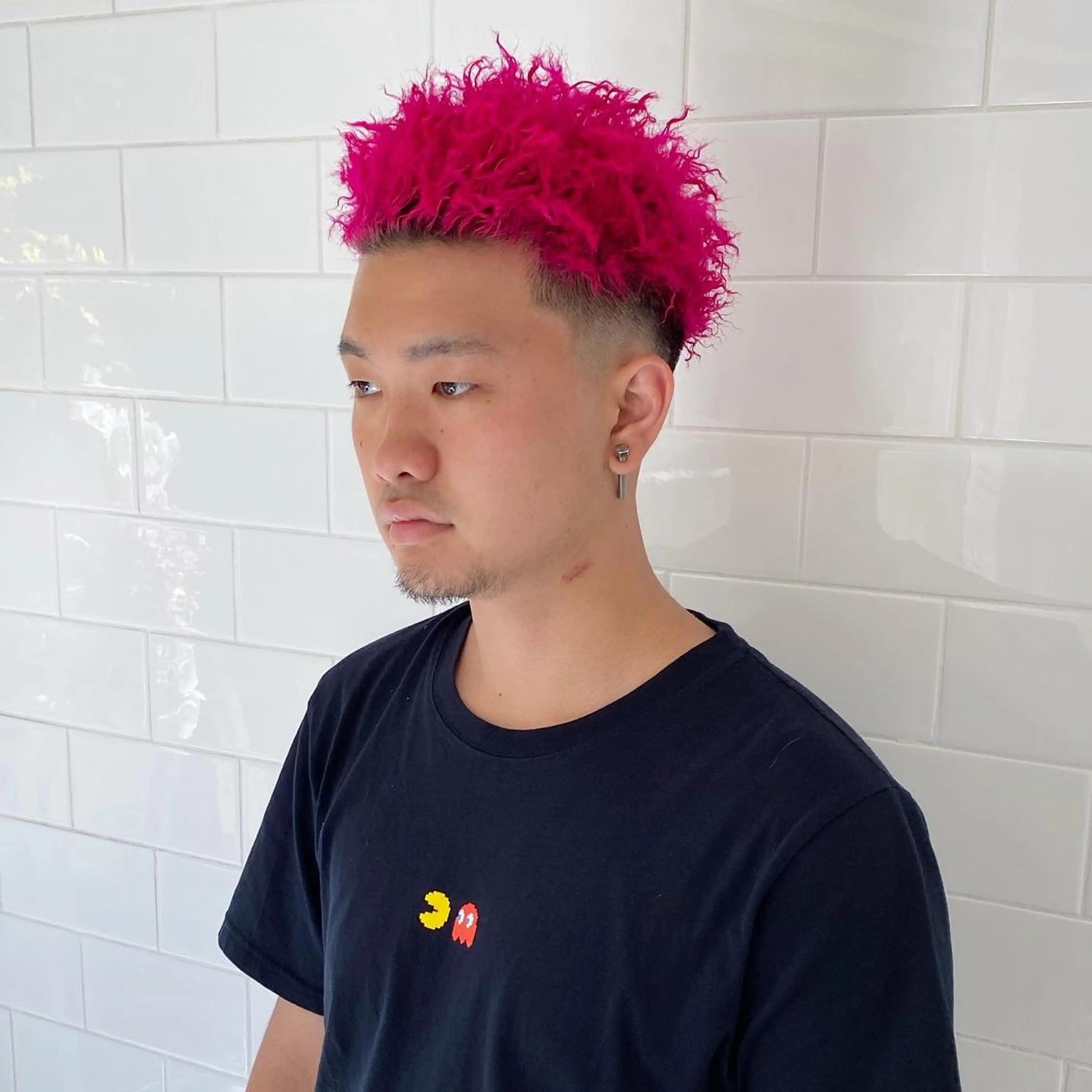 ショート カラー パーマ ヘアアレンジ メンズ キッズ ネイル マツエク・マツパ 中元 淳のヘアスタイル