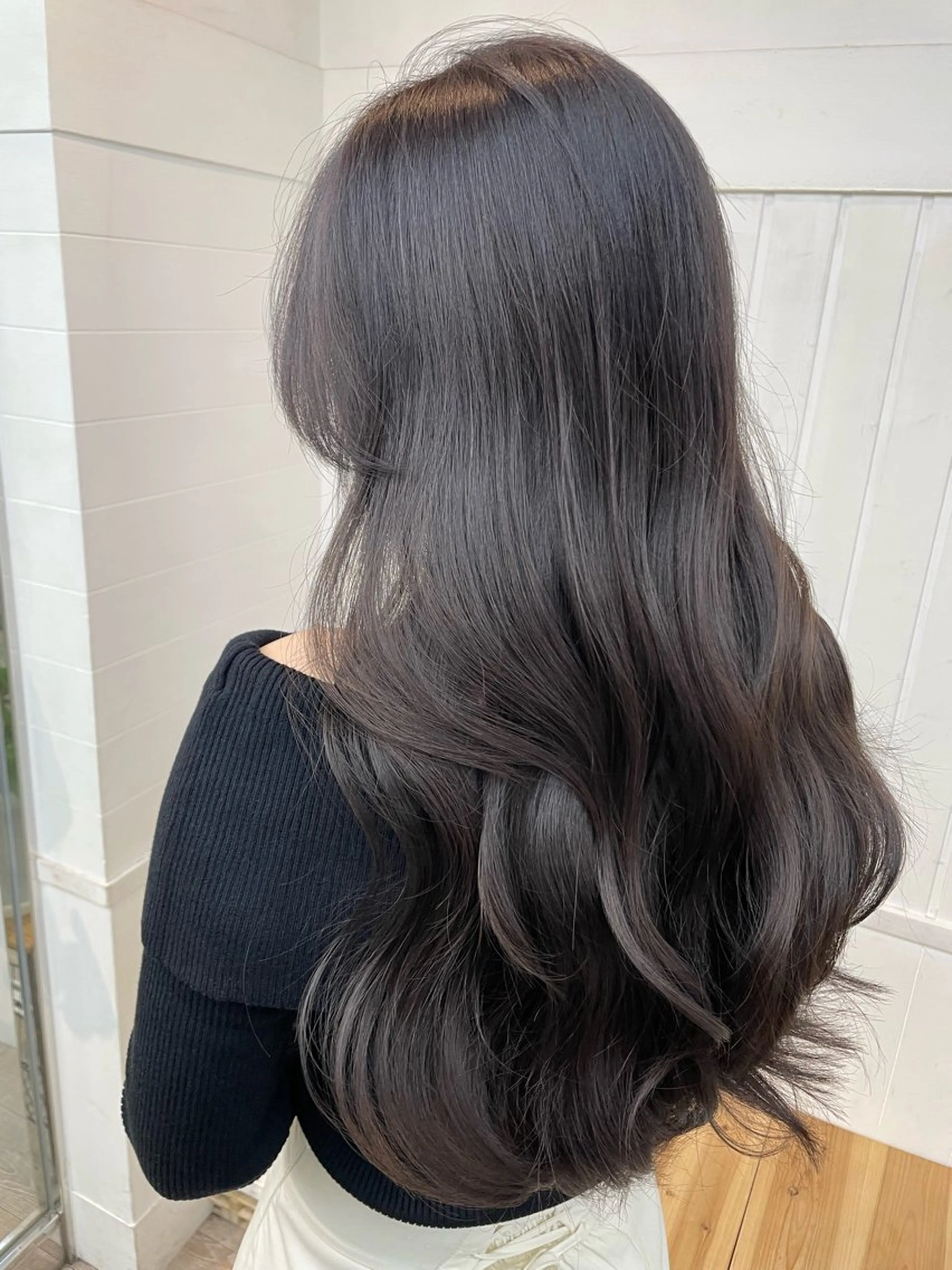 ロング カラー カット ヘアカラー トリートメント HIKARU副店長/ ✨️髪質改善のヘアスタイル